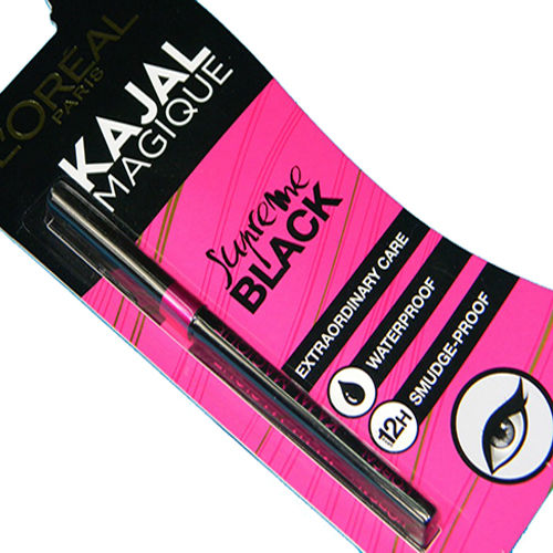Loreal Paris Kajal Magique Supreme Black, 0.35 gm, Pack of 1 