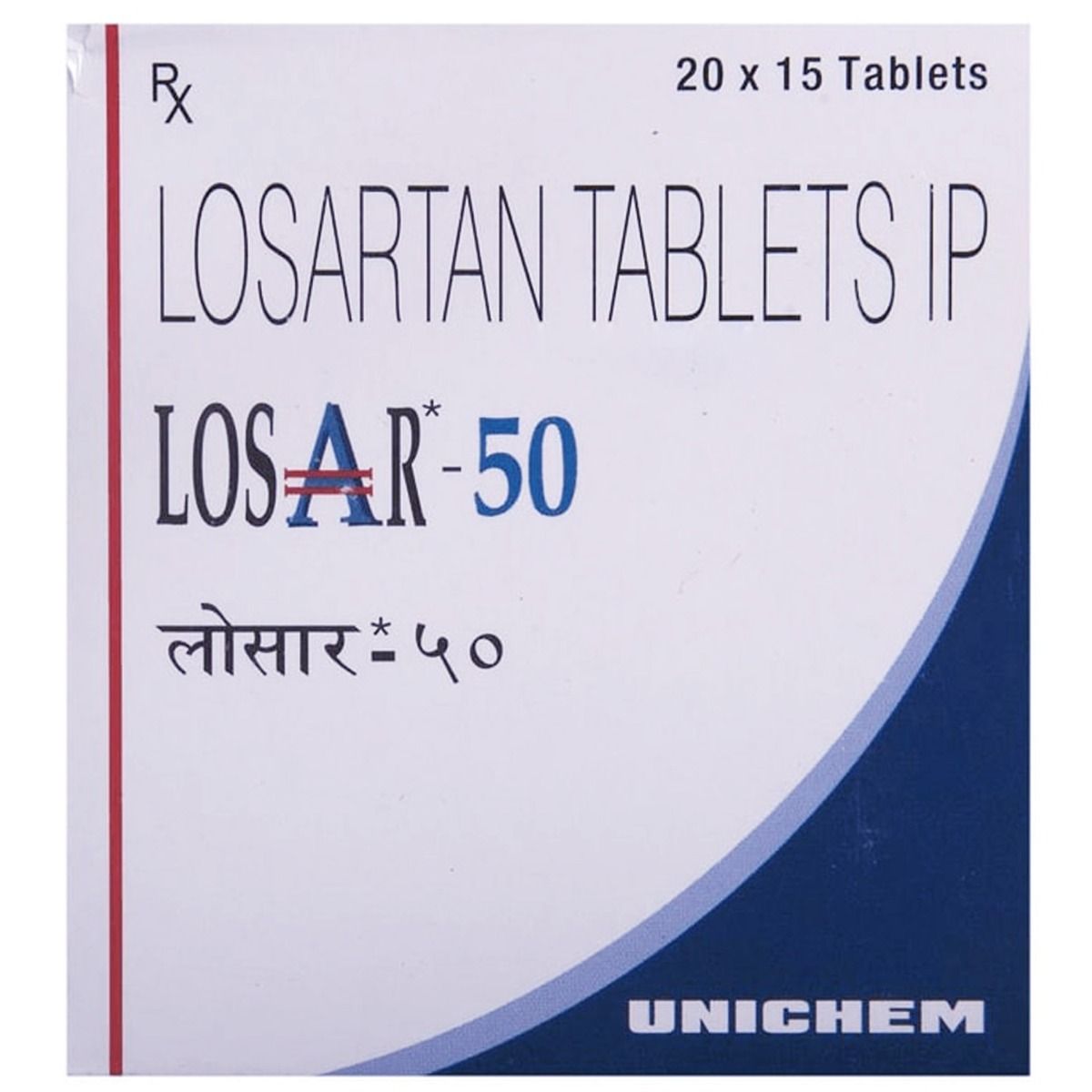 Losar 50 Tablet 15's, Pack of 15 TABLETS