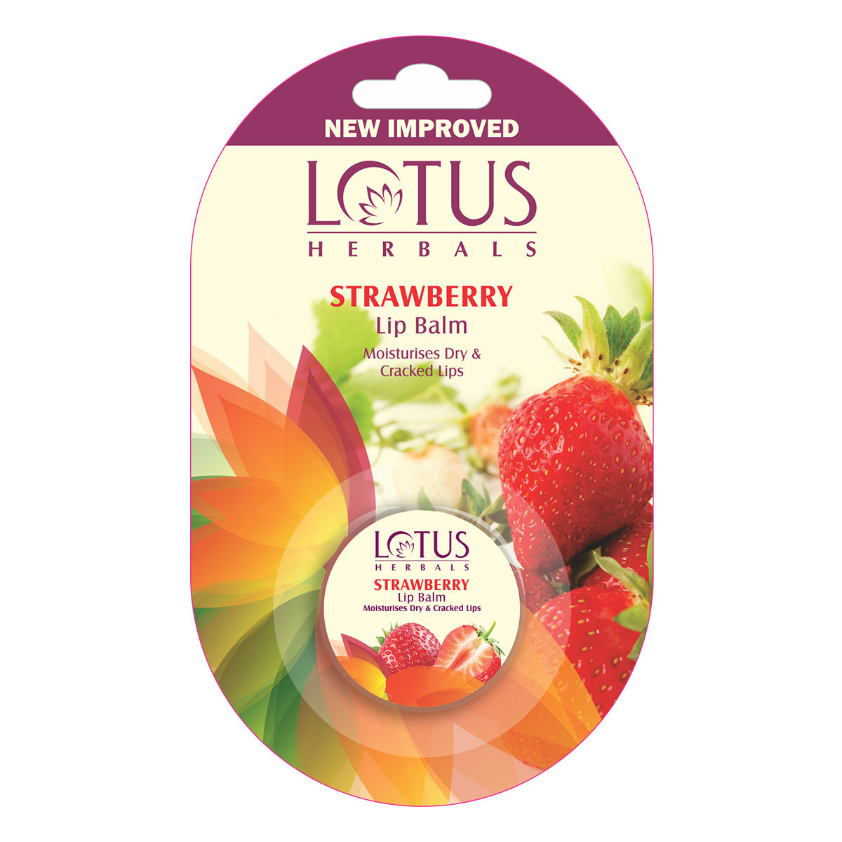 Buy Lotus Herbals Strawberry Lip Balm, 5 gm Online