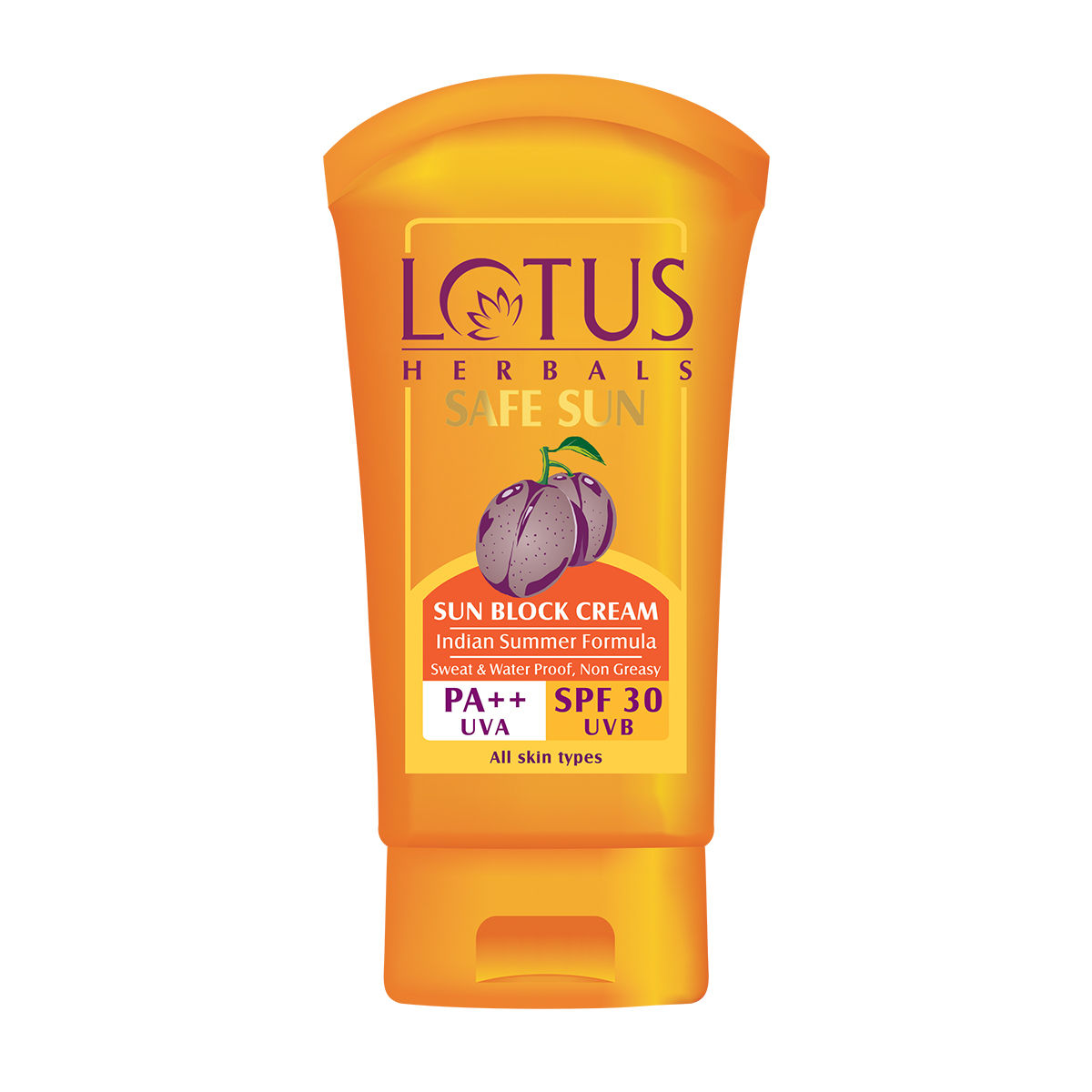 Lotus Herbals Safe Sun Sun Block Cream SPF 30, 50 gm, Pack of 1 