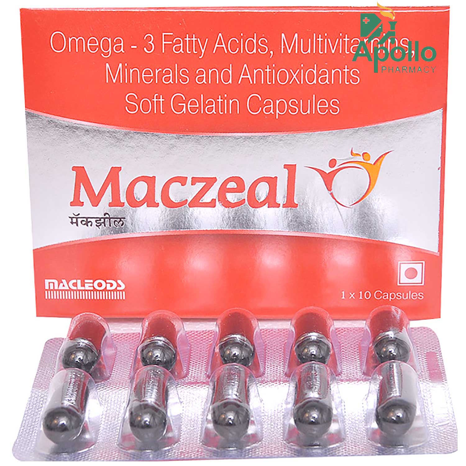 Maczeal Capsule 10's, Pack of 10 S