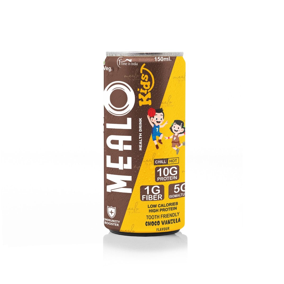 Buy Mealo Kids Tooth Friendly Choco Vanilla Flavoured Health Drink, 150 ml Online