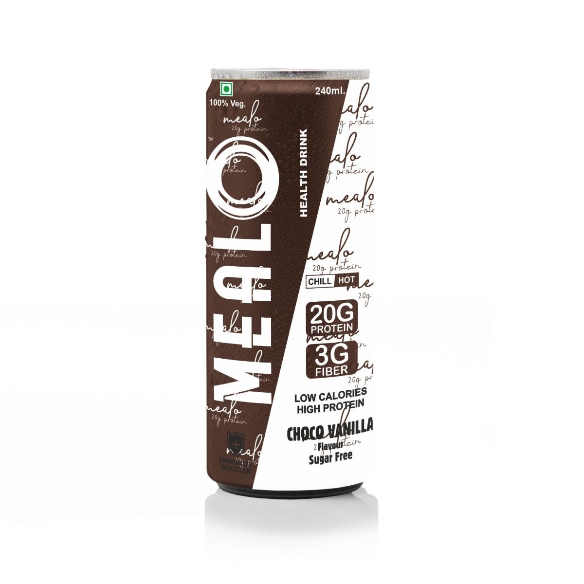 Buy Mealo Choco Vanilla Flavoured Sugar Free Health Drink, 240 ml Online
