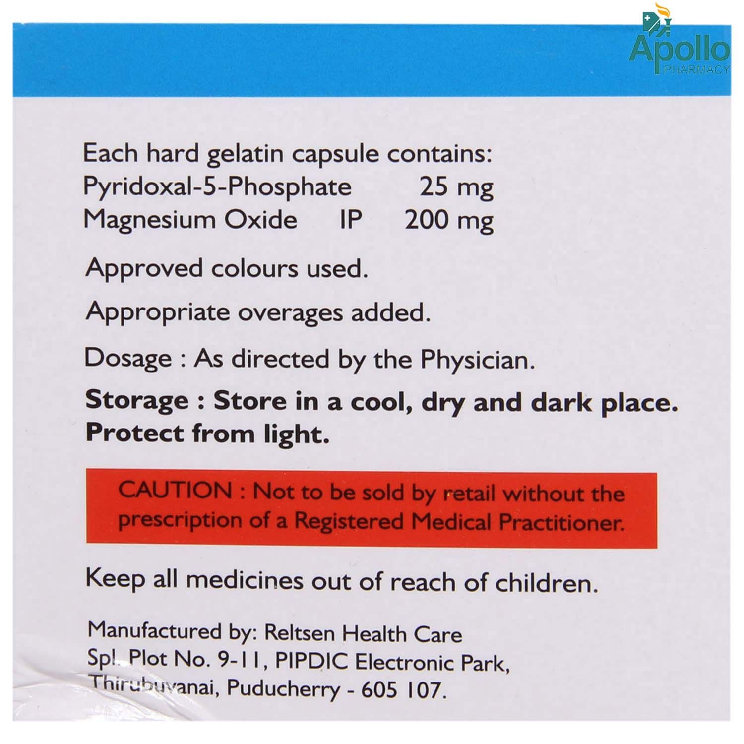 MAG P5P CAPSULE 10'S Price, Uses, Side Effects, Composition Apollo