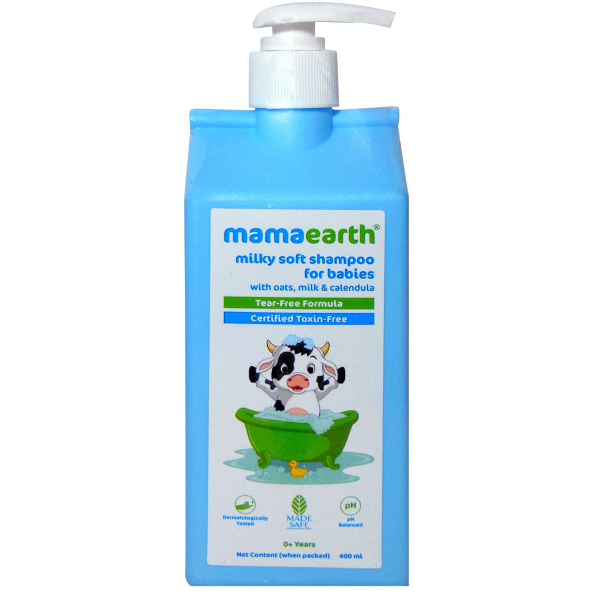 Mamaearth Milky Soft Shampoo For Babies, 0-5Yrs, 400 ml, Pack of 1 
