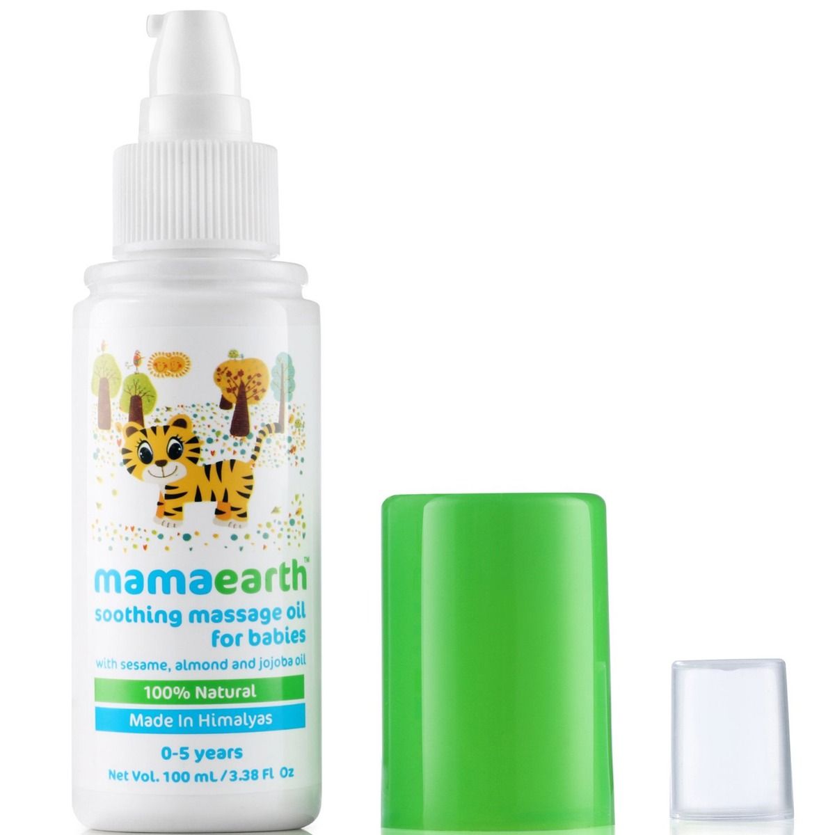 Mamaearth Soothing Massage Oil For Babies with Sesame, Almond & jojoba