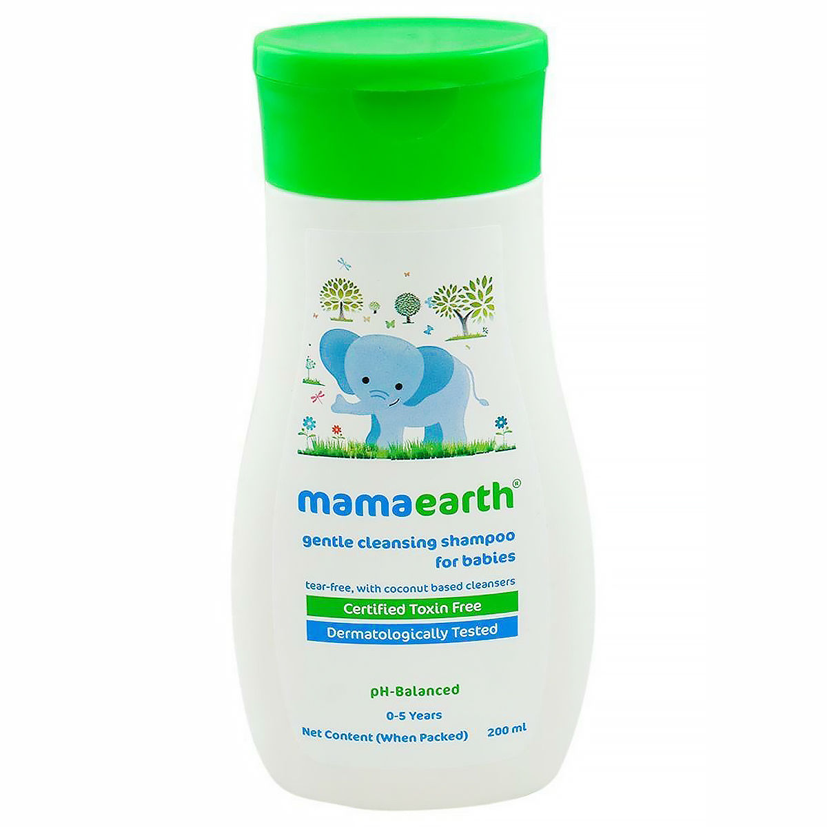 Buy Mamaearth Gentle Cleansing Shampoo for Babies 0 to 5 Years, 200 ml Online