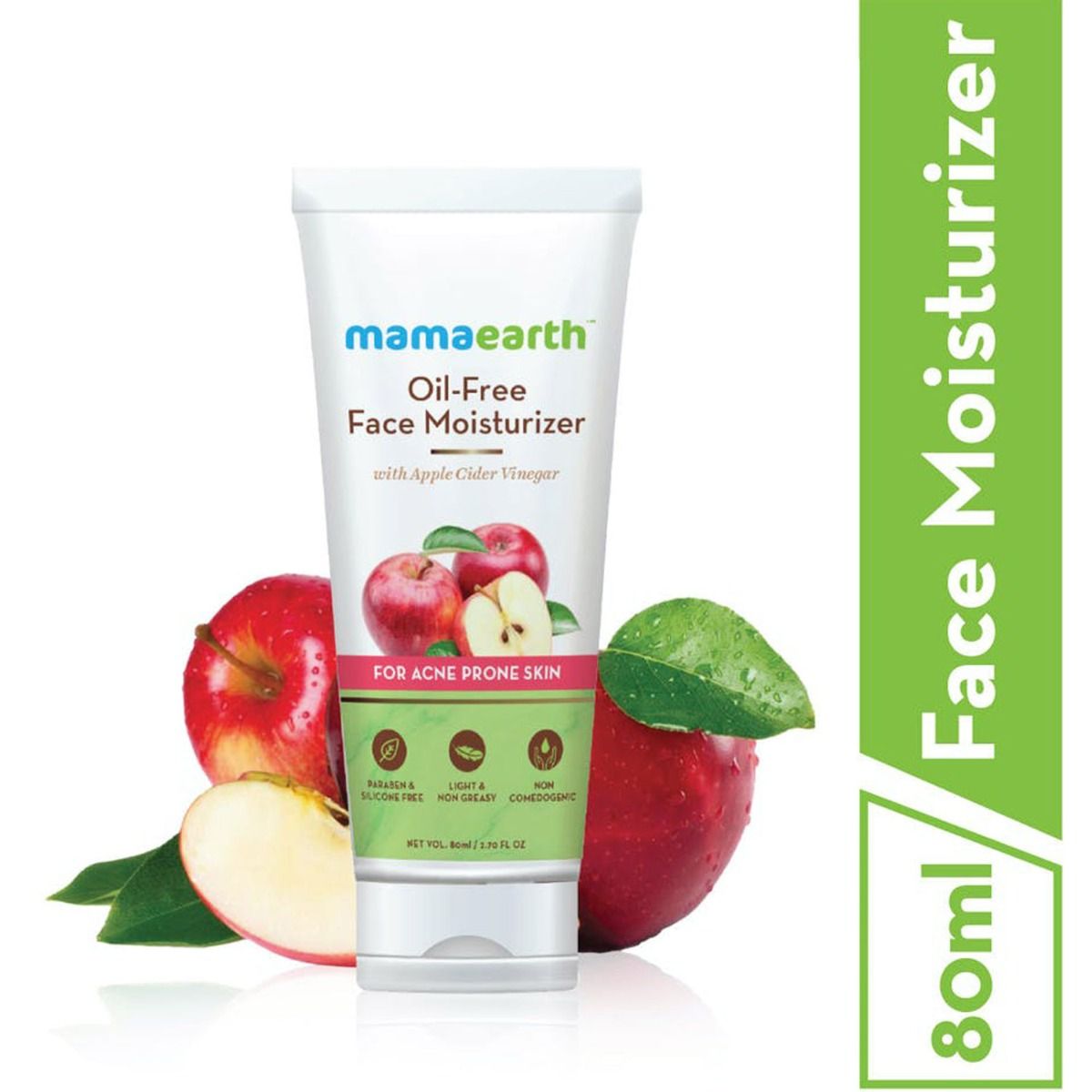 Mamaearth Oil-Free Face Moisturizer Apple Cider Vinegar, 80 ml, Pack of 1 
