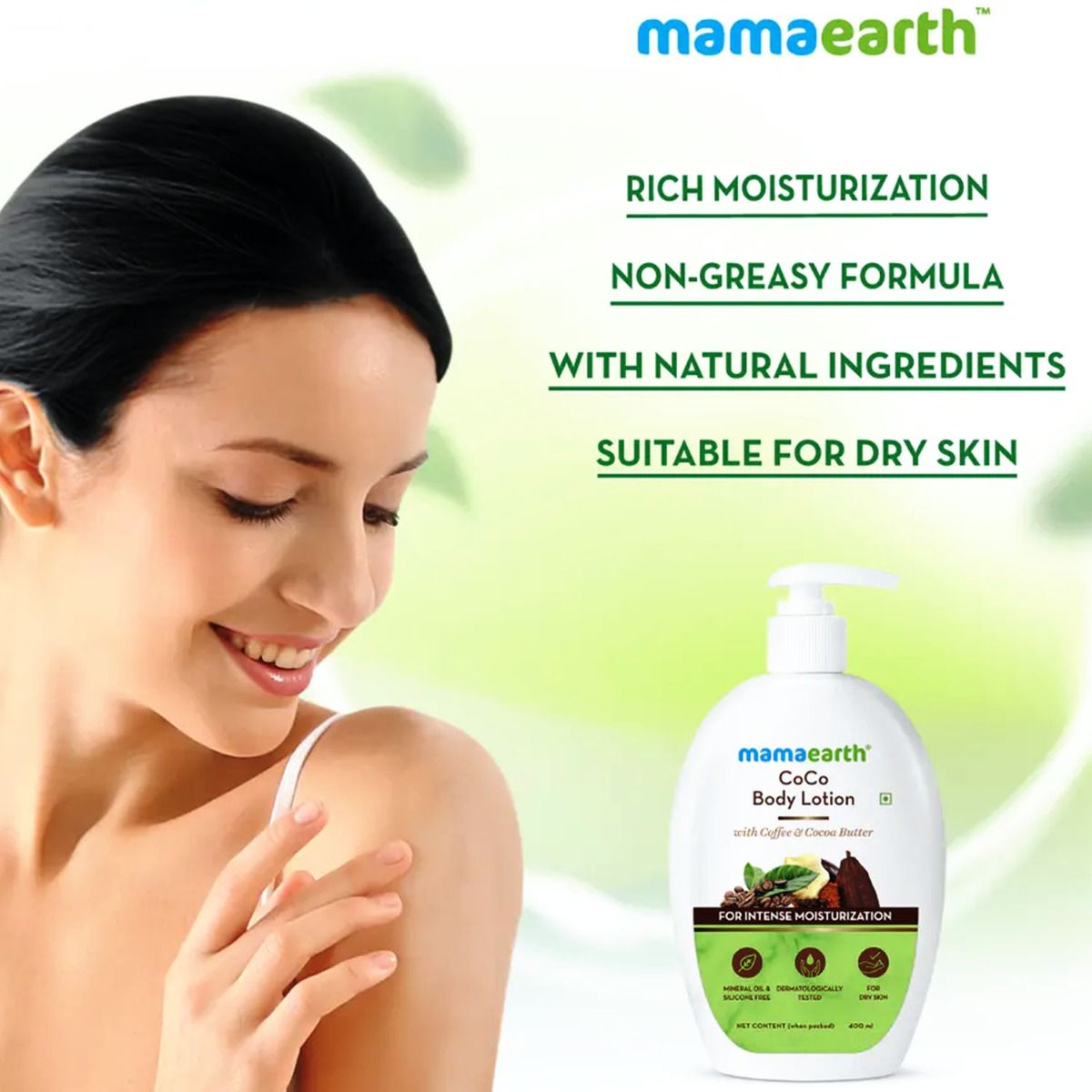 Mamaearth CoCo Intense Moisturization Body Lotion, 400 ml Price, Uses