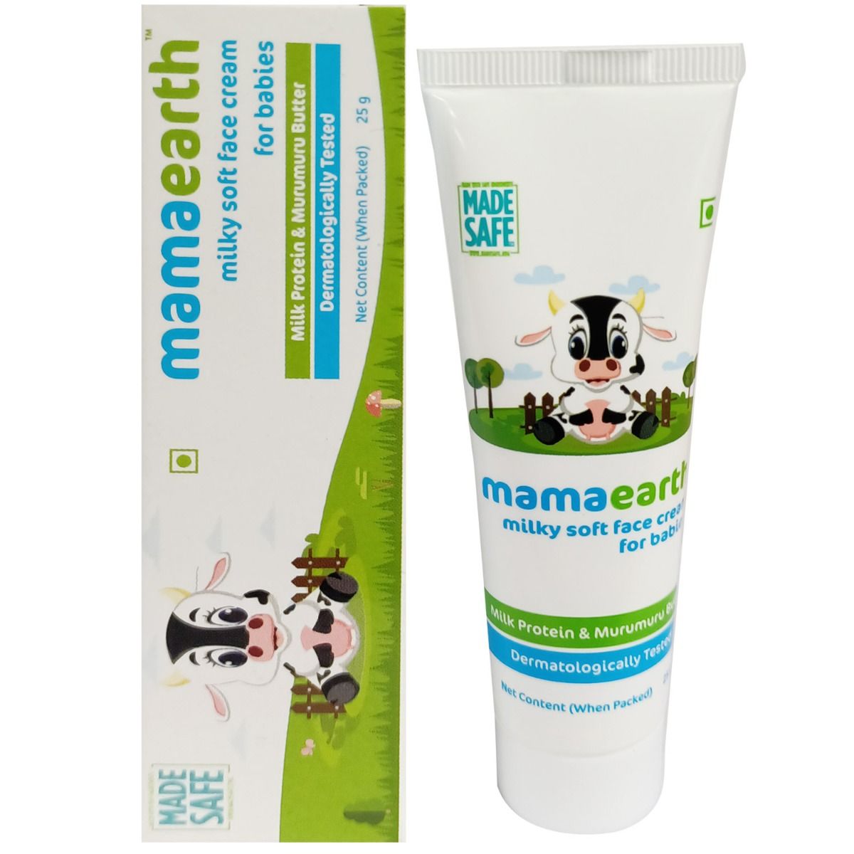 Mamaearth Milky Soft Face Cream Babies, 25 gm, Pack of 1 