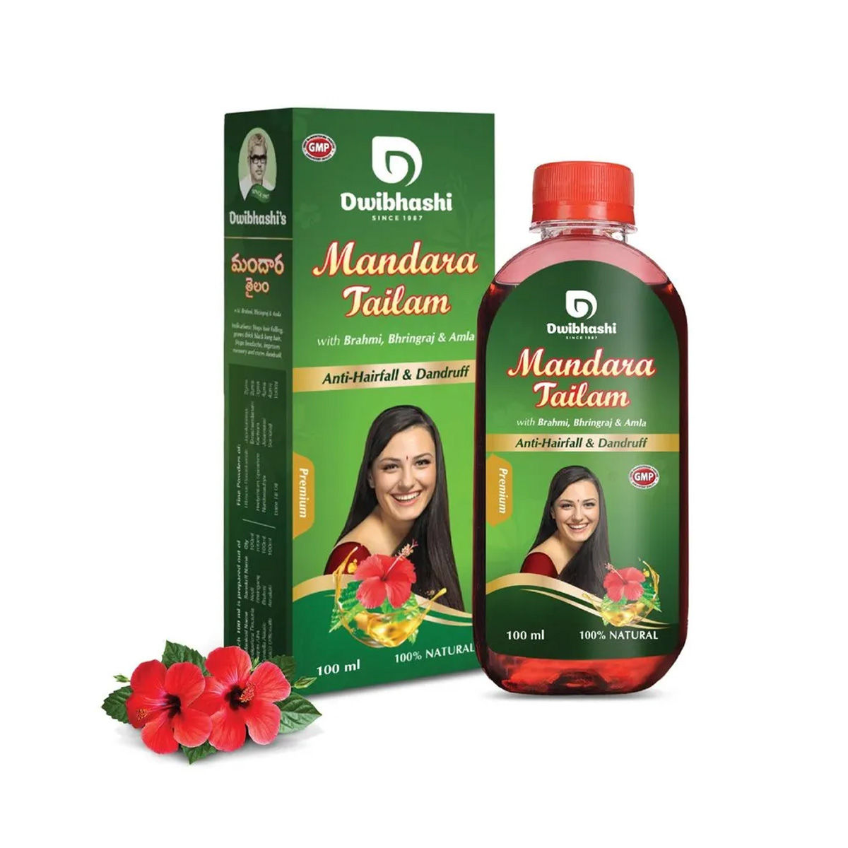 Dwibhashi's Mandara Tailam Hair Oil, 200 ml Price, Uses, Side Effects,  Composition - Apollo Pharmacy