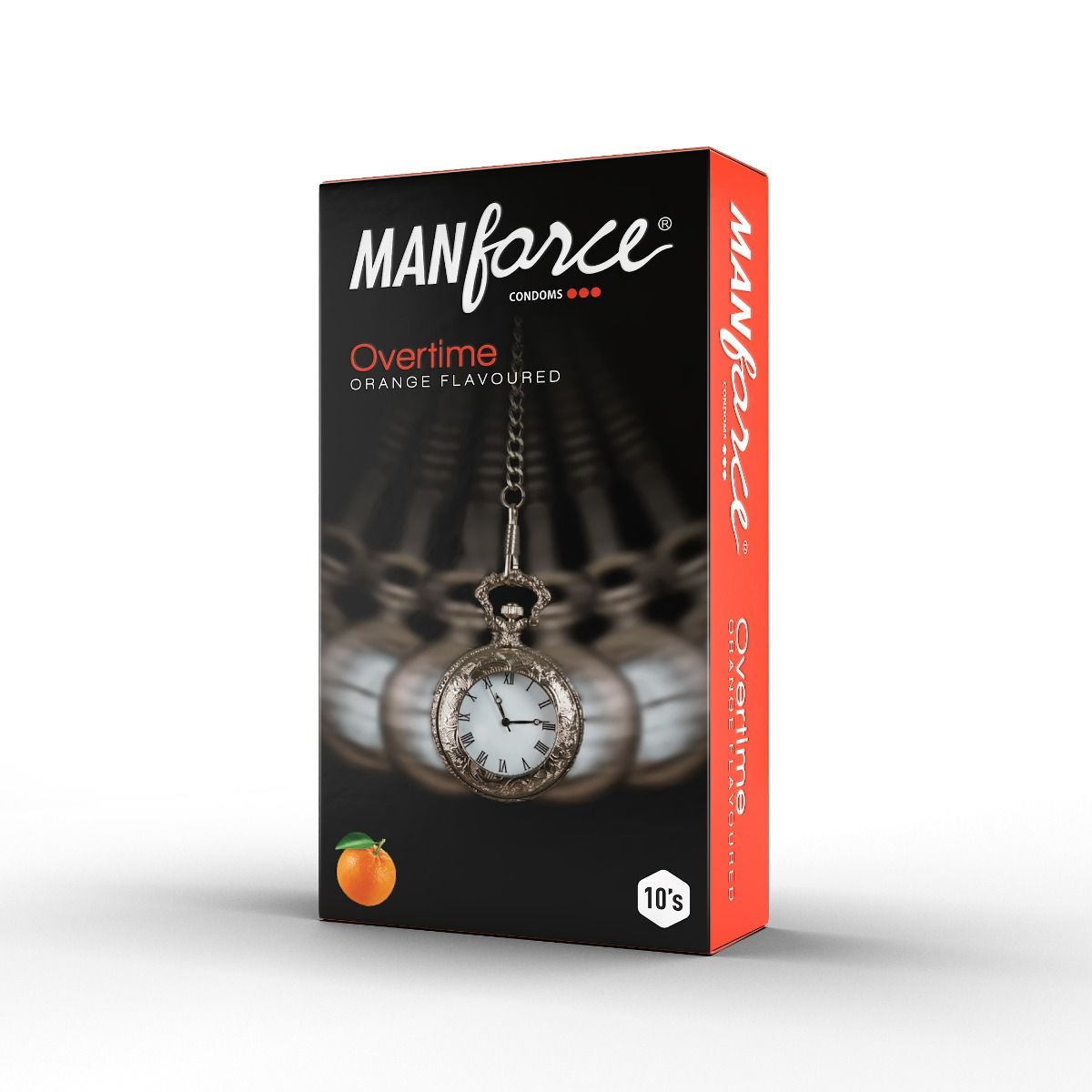 Manforce Overtime 3 In 1 Orange Flavour Condoms 10 Count Price Uses Side Effects Composition 