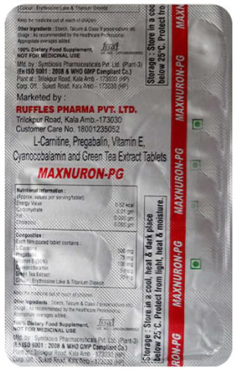 Maxnuron-PG Tablet 10's, Pack of 10 TABLETS