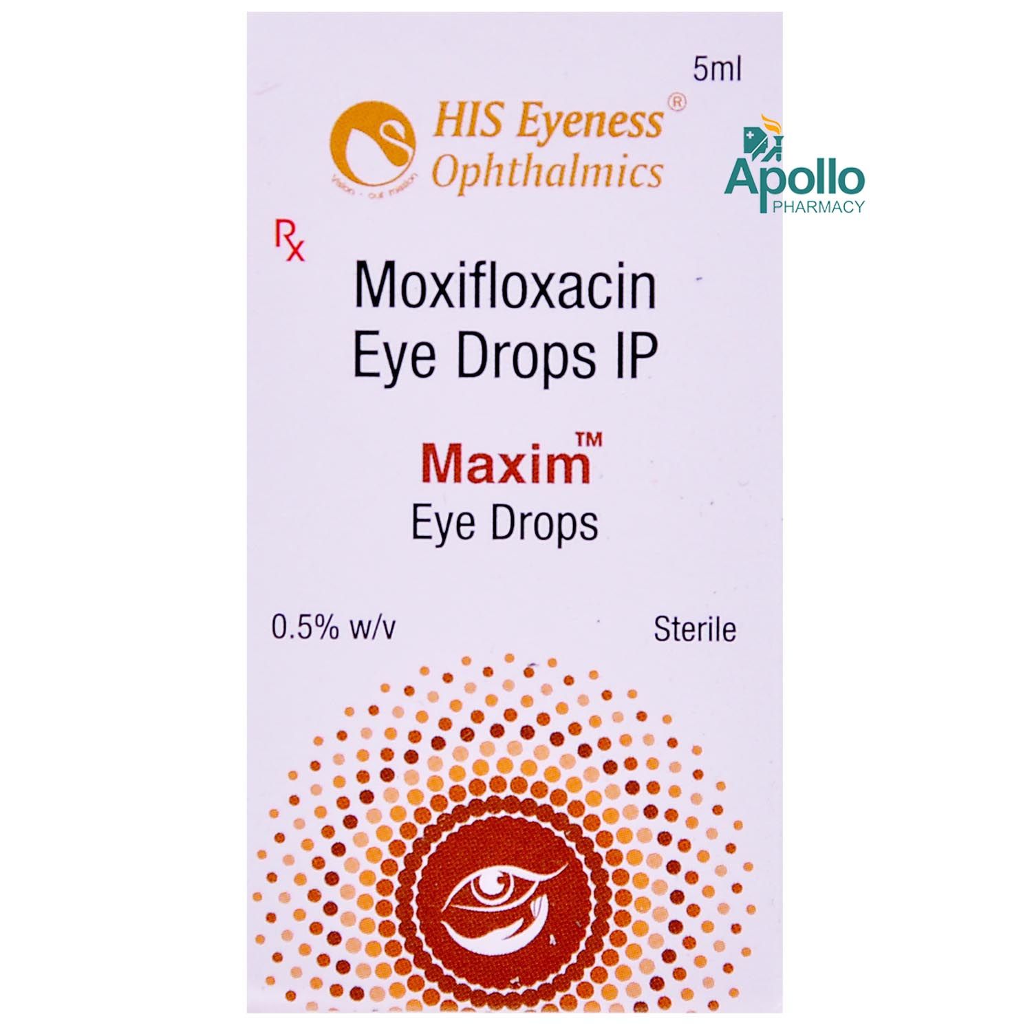 Maxim Eye Drops 5 ml Price, Uses, Side Effects, Composition Apollo