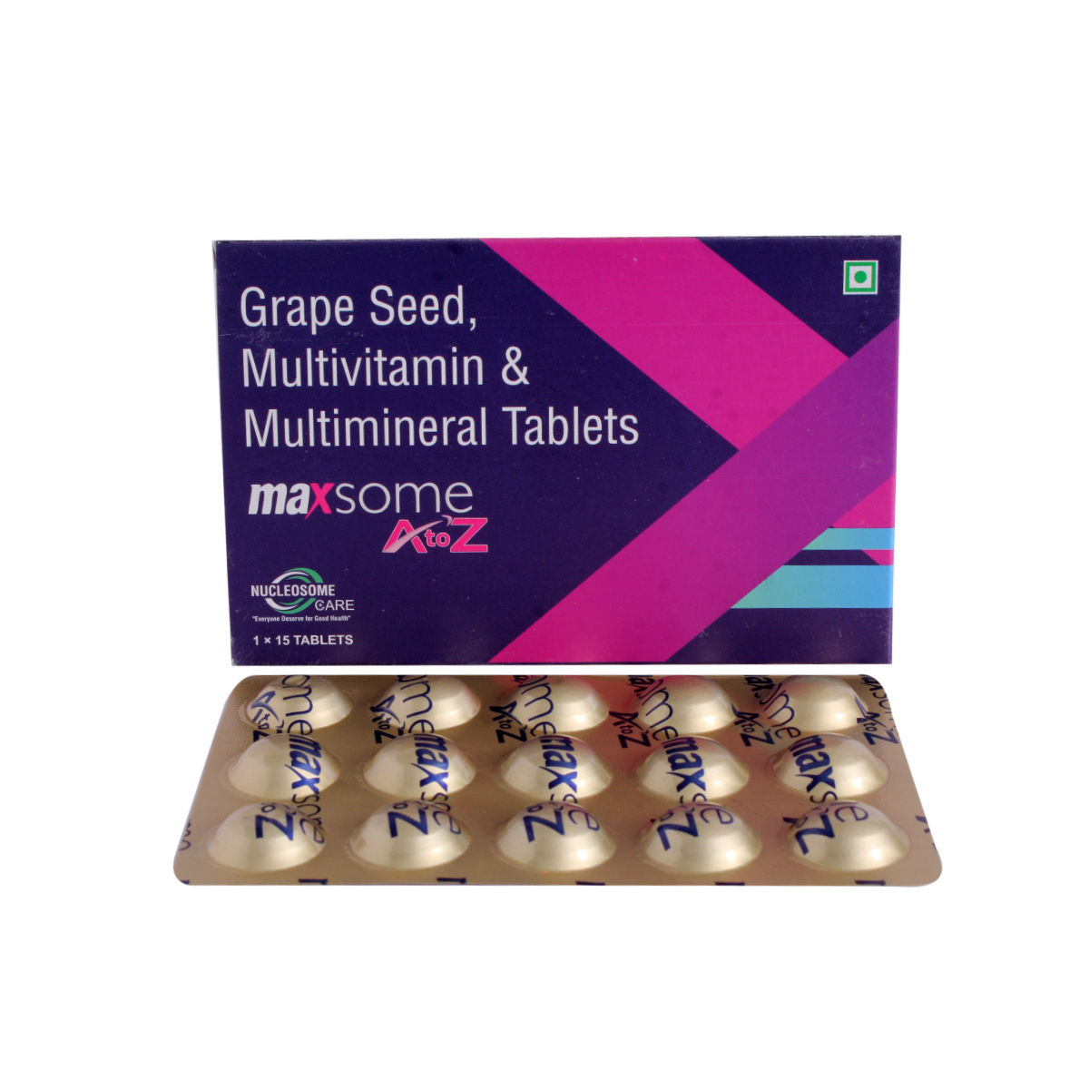 Maxsome A To Z Tablet 15's Price, Uses, Side Effects, Composition