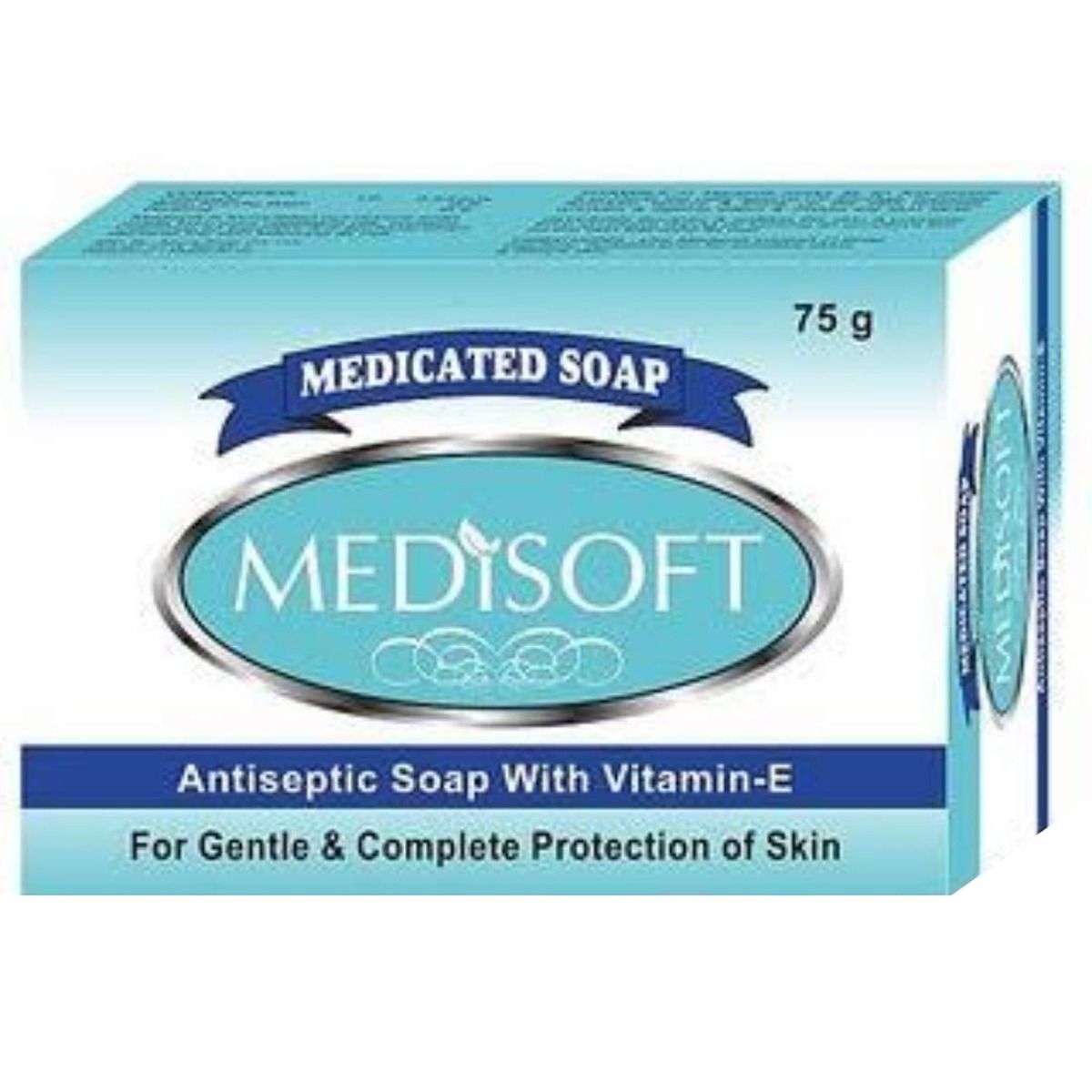 Medisoft Medicated Soap, 75 gm, Pack of 1 