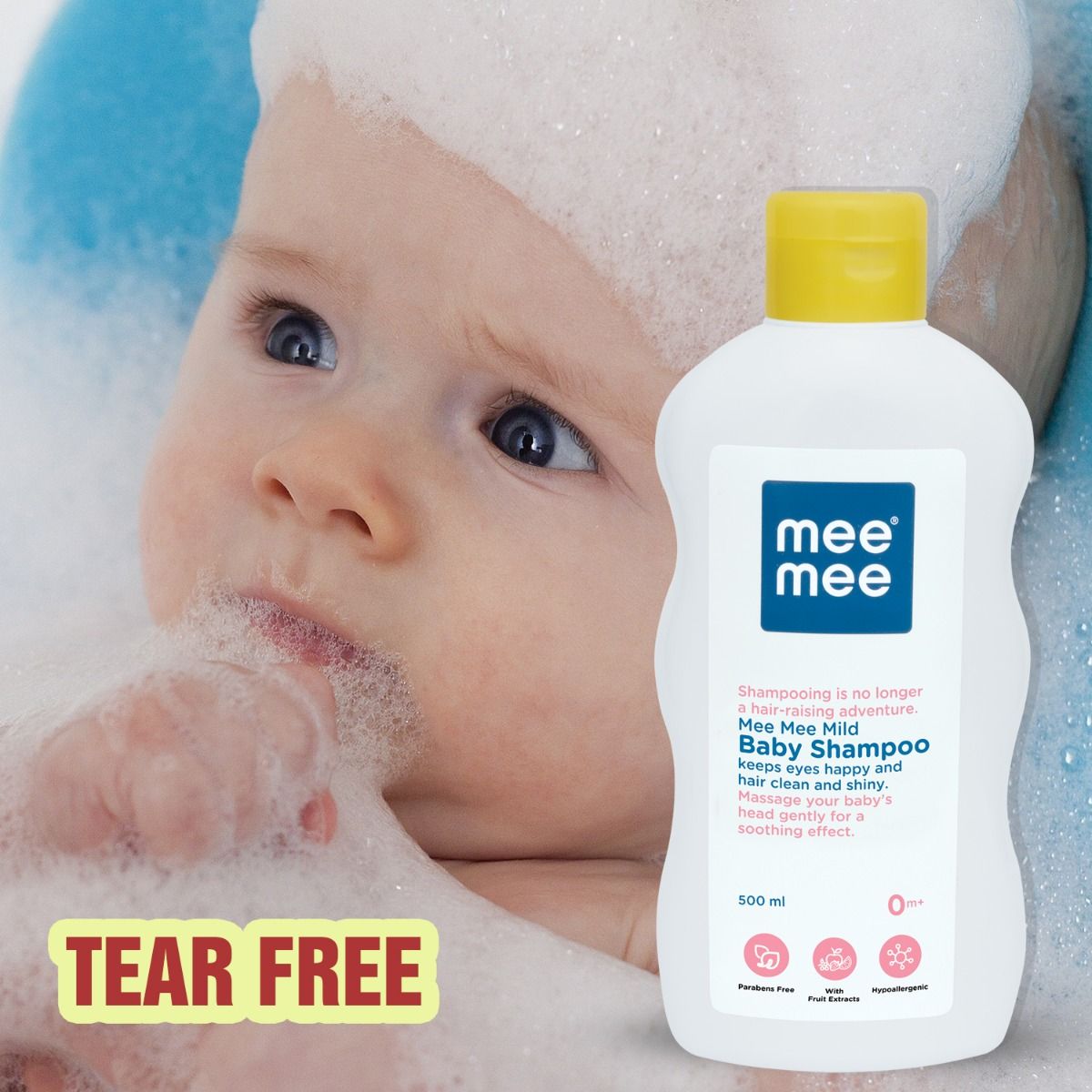 Mee Mee Mild Baby Shampoo, 500 ml, Pack of 1 