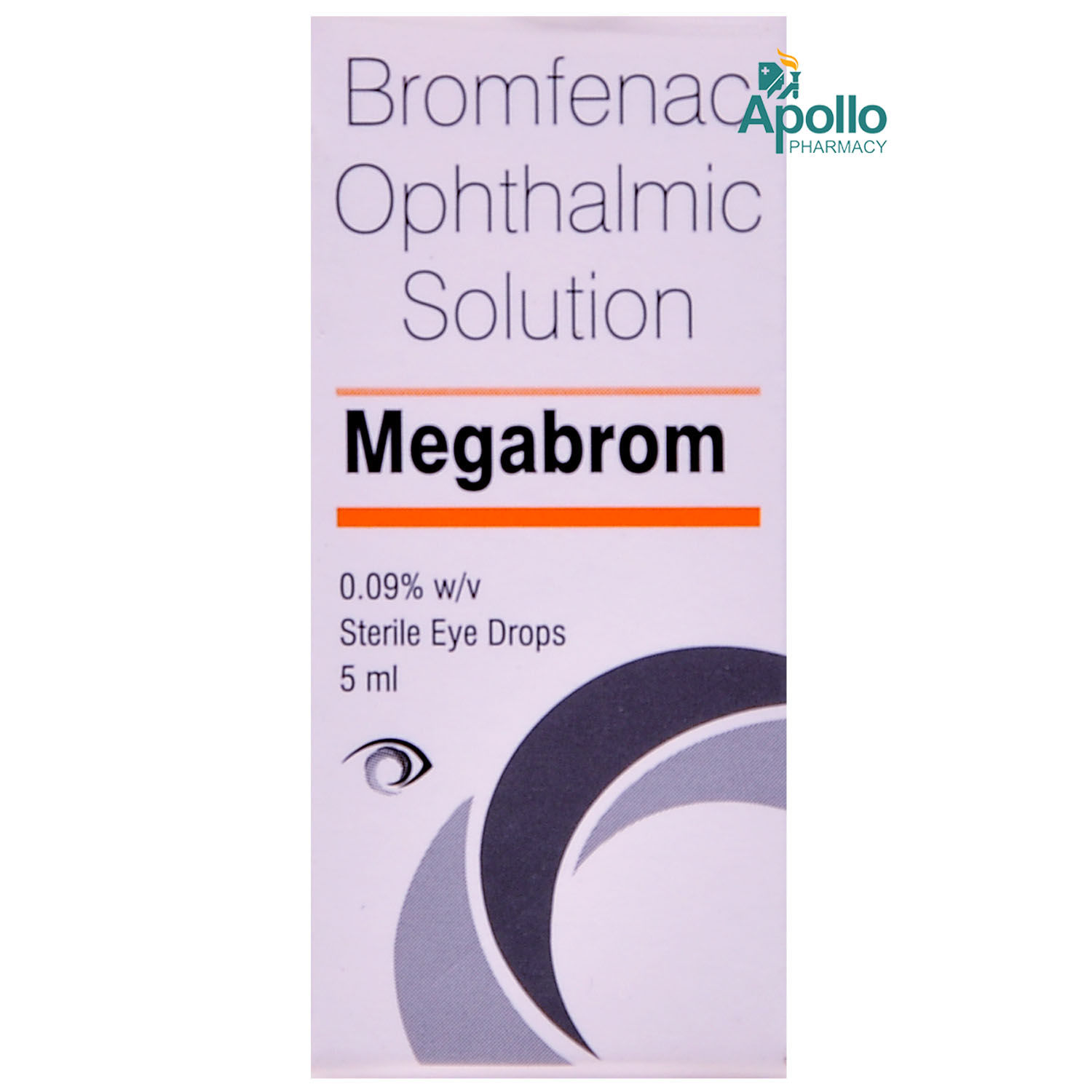 Megabrom Eye Drops 5 ml, Pack of 1 EYE DROPS