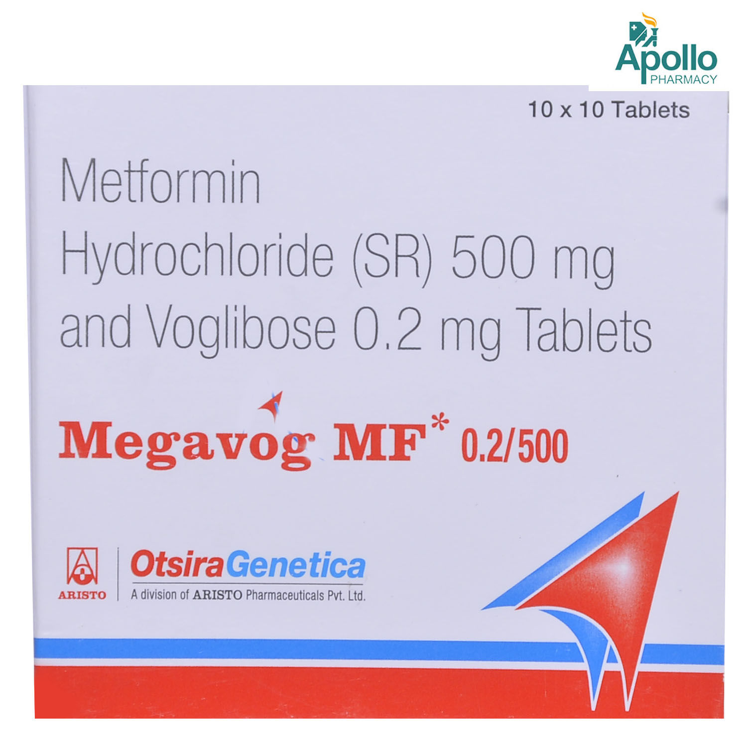 Megavog Mf 0 2 500 Tablet 10 S Price Uses Side Effects Composition Apollo Pharmacy