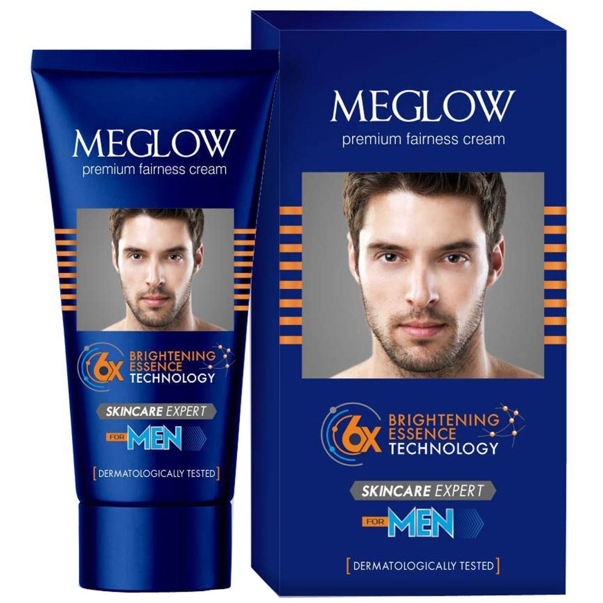 Meglow Fairness Cream For Men, 50 gm, Pack of 1 