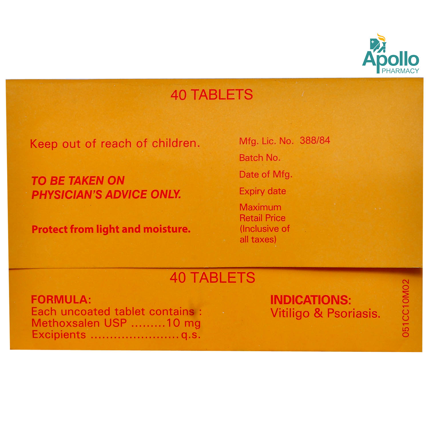 Melanocyl Tablet 40's, Pack of 40 TABLETS