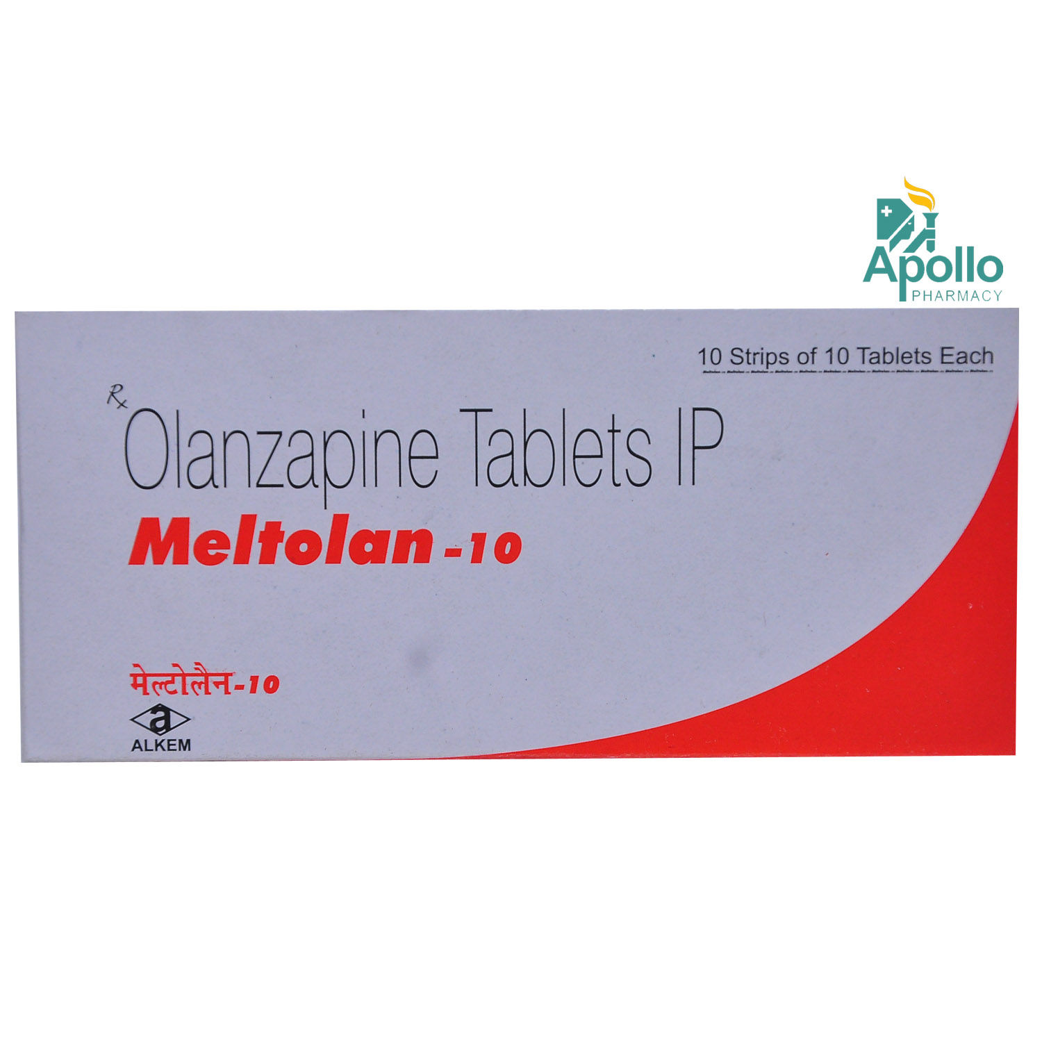 Meltolan 10mg Tablet 10's, Pack of 10 TABLETS