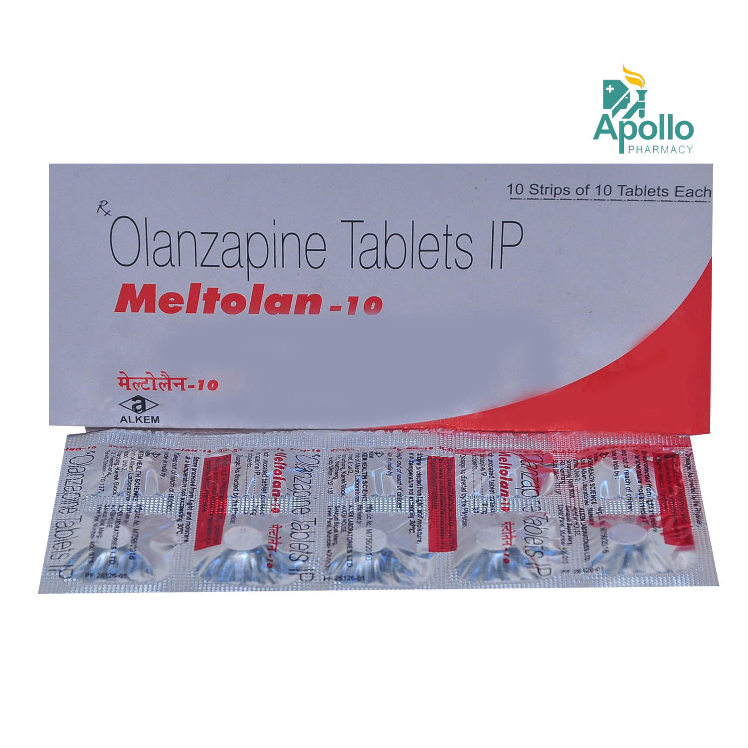 Meltolan 10mg Tablet 10's, Pack of 10 TABLETS