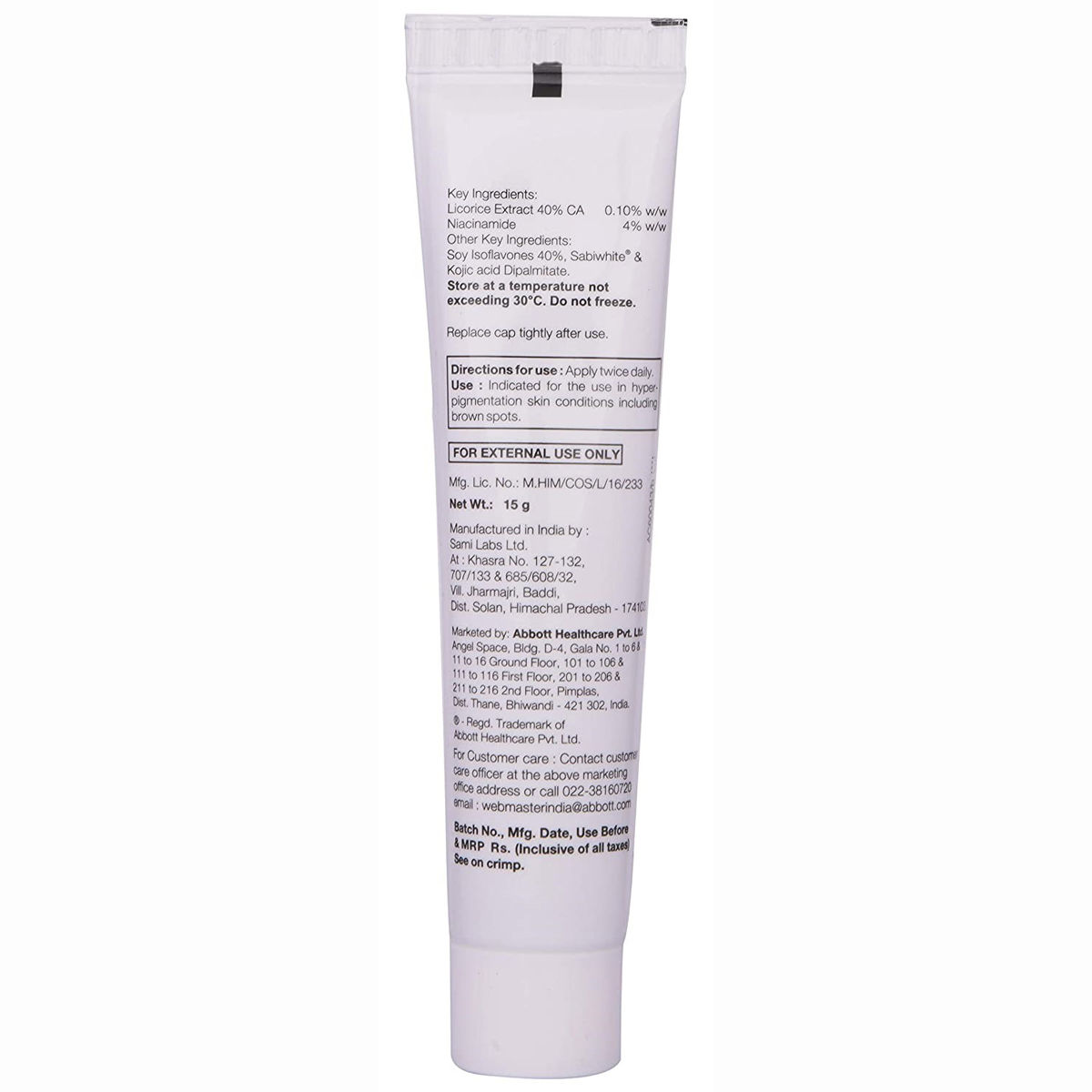 Melaglow Skin Brightening and Lightening Cream, 15 gm Price, Uses, Side ...