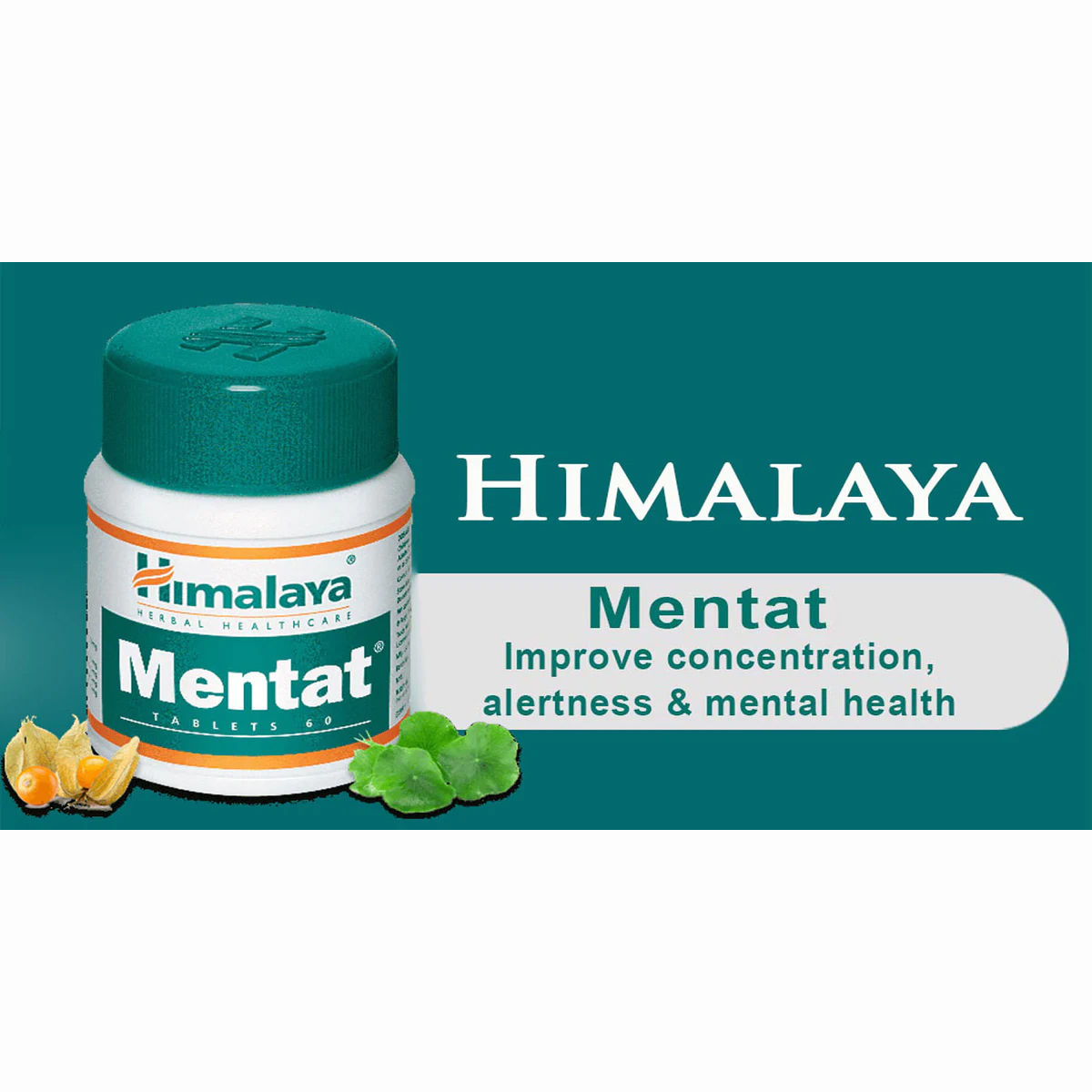 Himalaya Mentat, 60 Tablets, Pack of 1 