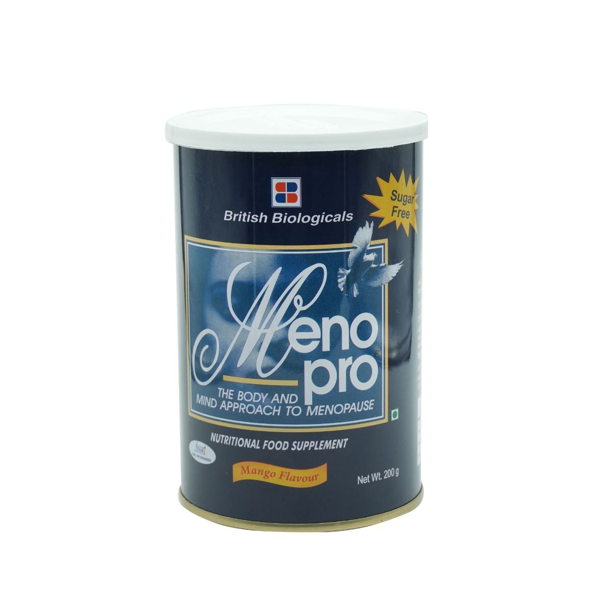 Buy Menopro Mango Flavour Powder, 200 gm Online