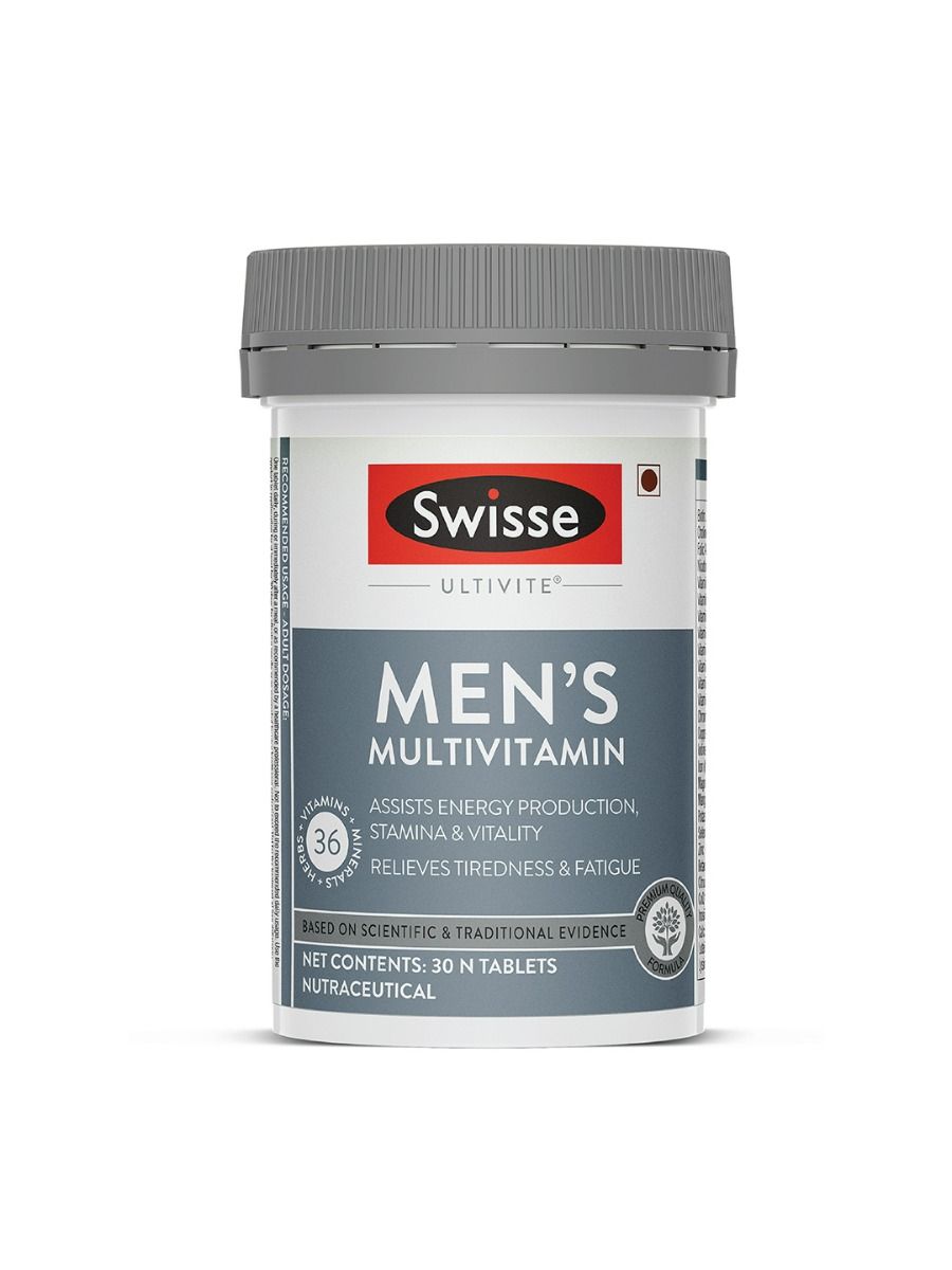 Buy Swisse Ultivite Men's Multivitamin, 30 Tablets Online