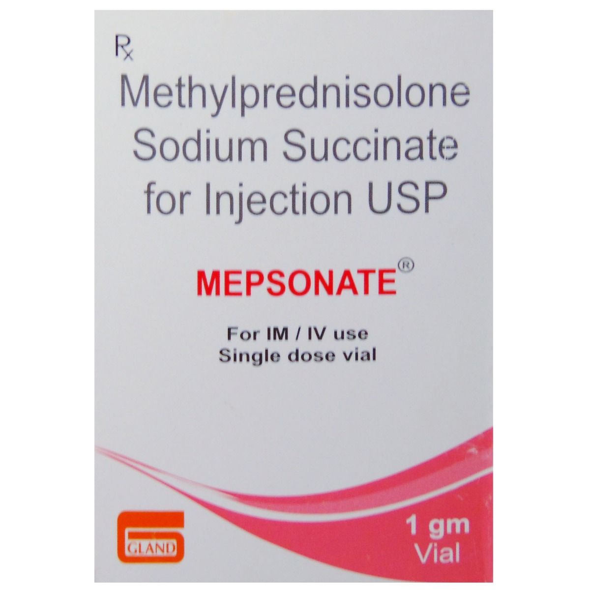 Mepsonate 1 gm Injection 1's, Pack of 1 Injection