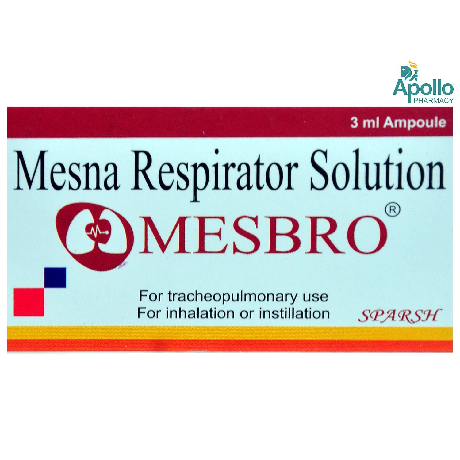 Mesbro Solution 3 ml, Pack of 1 SOLUTION