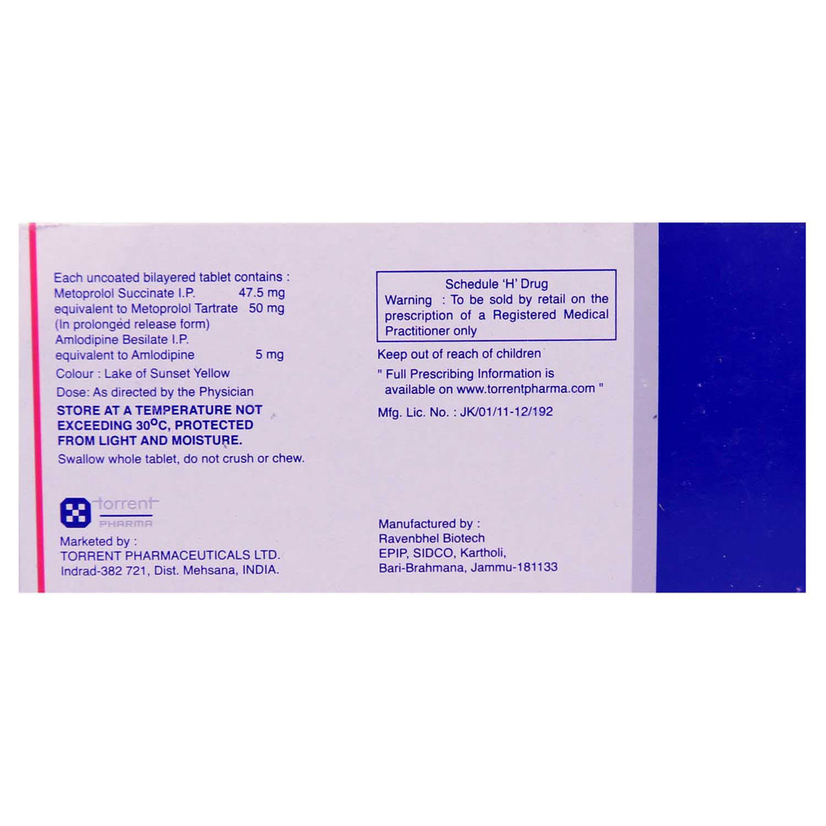 Metocard AM Tablet 10's Price, Uses, Side Effects, Composition - Apollo ...