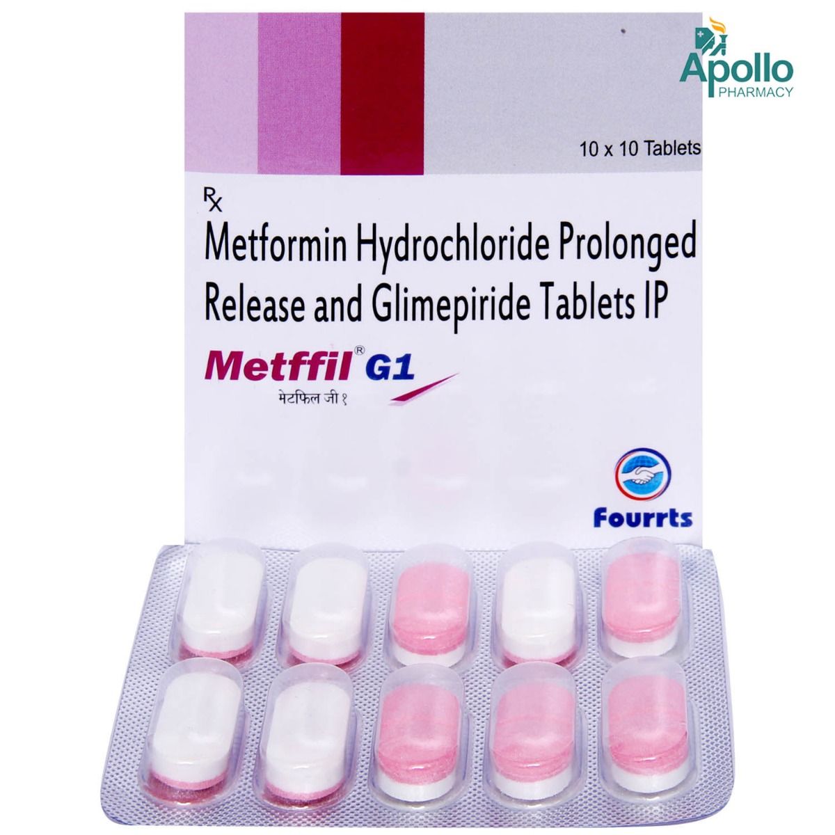 Metffil G1 Tablet 10's, Pack of 10 TABLETS