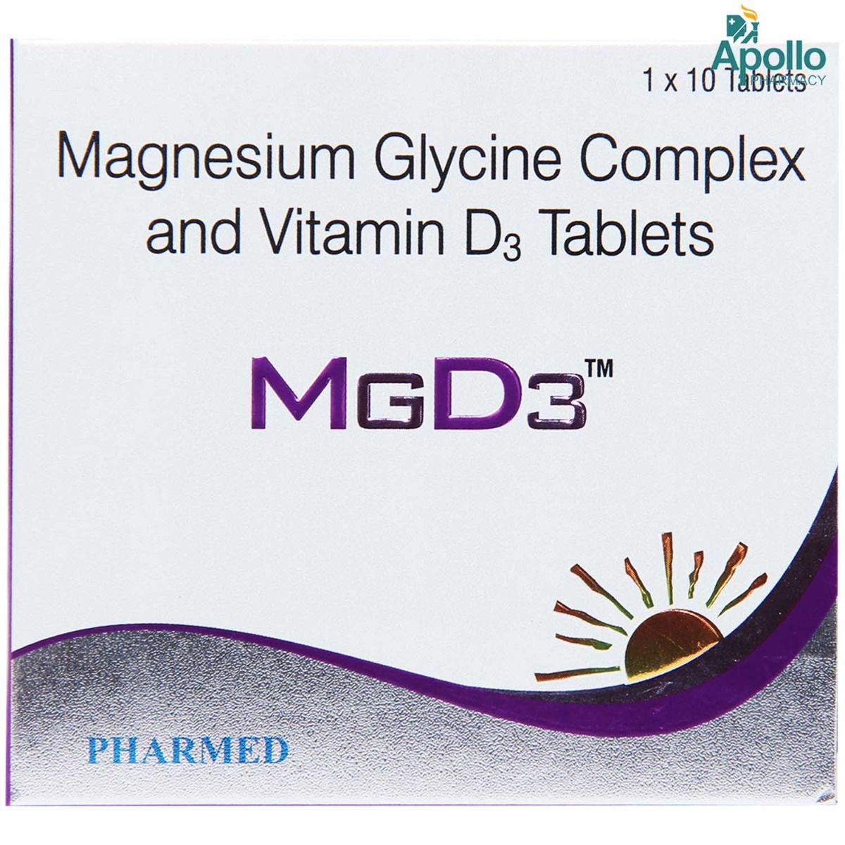 MGD3 TABLET 10'S Price, Uses, Side Effects, Composition - Apollo 24|7