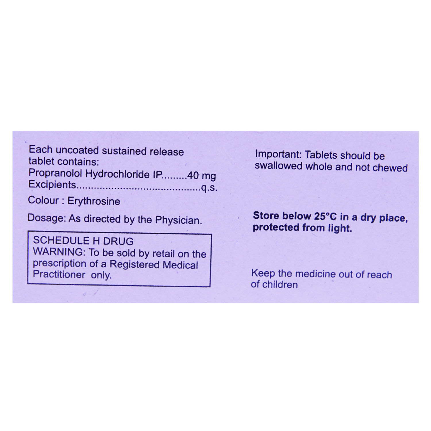 Migrabeta Tr 40mg Capsule 10 S Price Uses Side Effects Composition Apollo Pharmacy