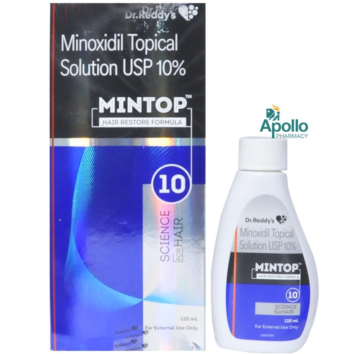 Mintop 10 Hair Restore Formula, 120 ml Price, Uses, Side Effects,  Composition - Apollo Pharmacy
