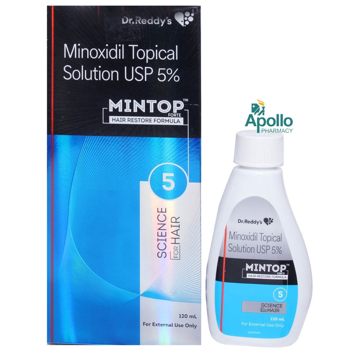 Mintop Forte 5% Solution 120 ml Price, Uses, Side Effects, Composition -  Apollo Pharmacy