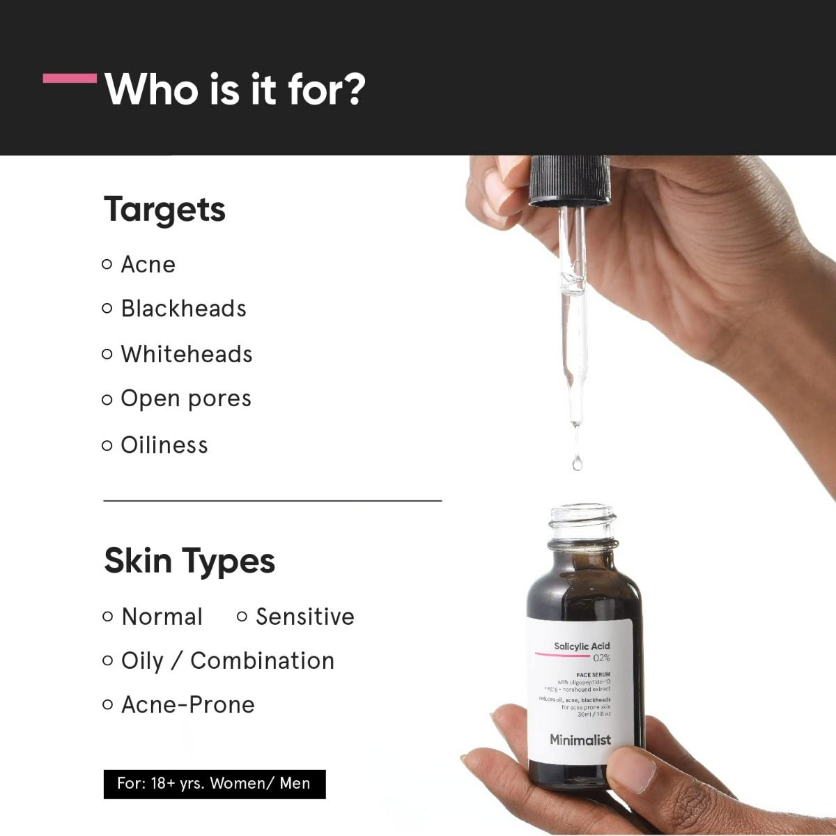 Minimalist Salicylic Acid 02 Face Serum, 30 ml Price, Uses, Side