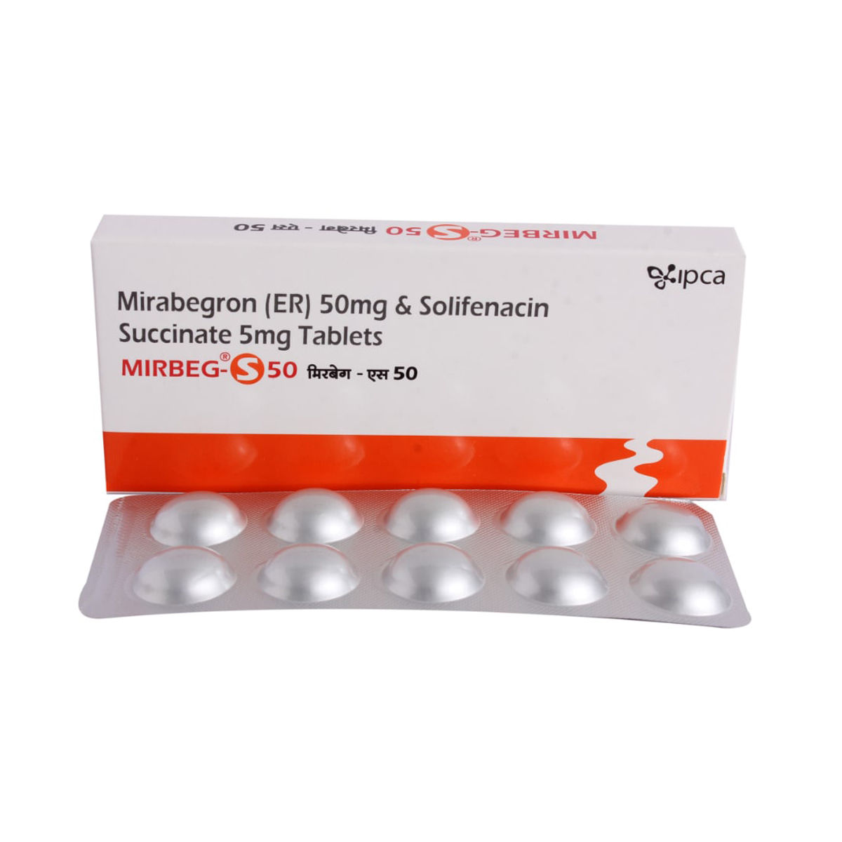 Mirbeg-S 50 Tablet 10's, Pack of 10 TABLETS
