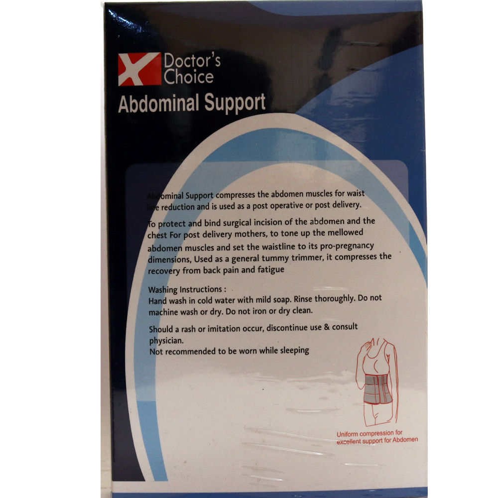 Doctor's Choice Abdominal Support Medium, 1 Count, Pack of 1 