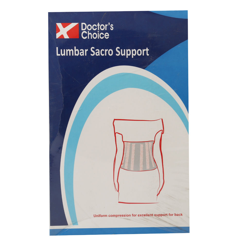 Buy Doctor's Choice Lumbar Sacro Support Large, 1 Count Online