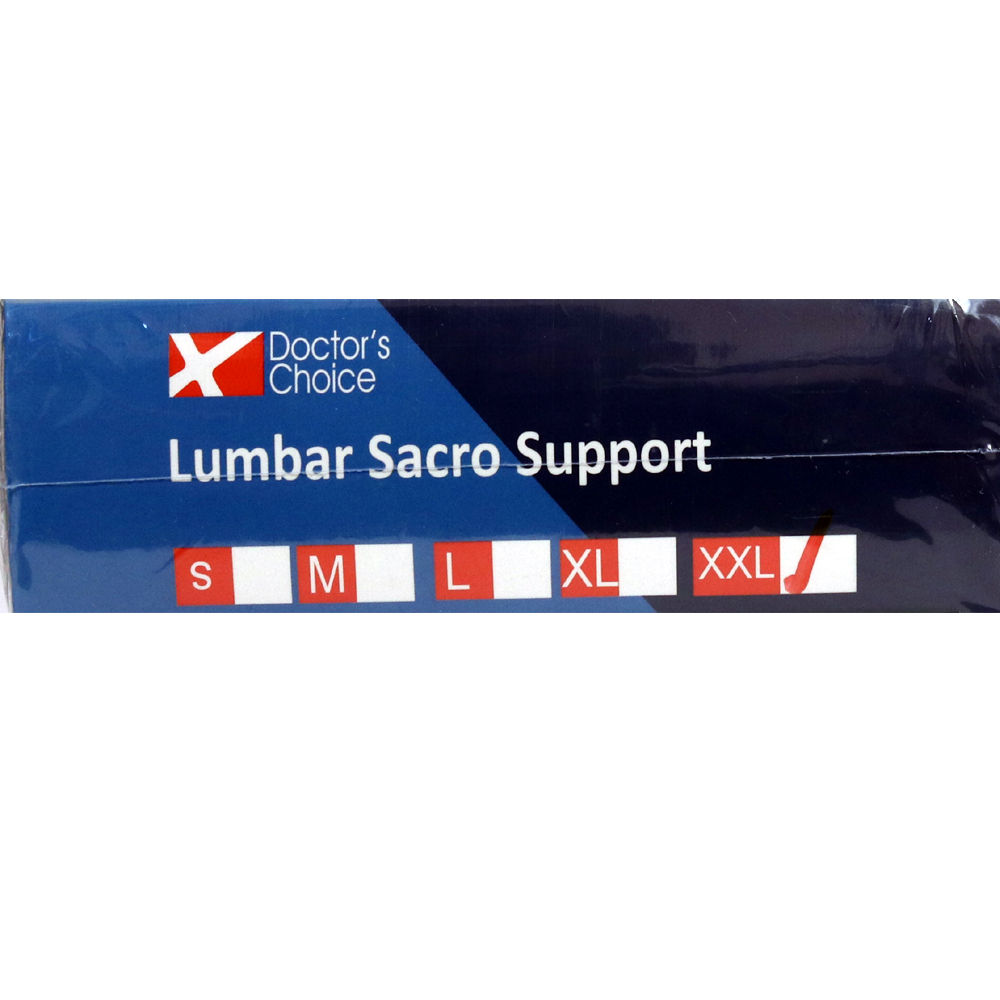 Doctor's Choice Lumbar Sacro Support XXL, 1 Count, Pack of 1 