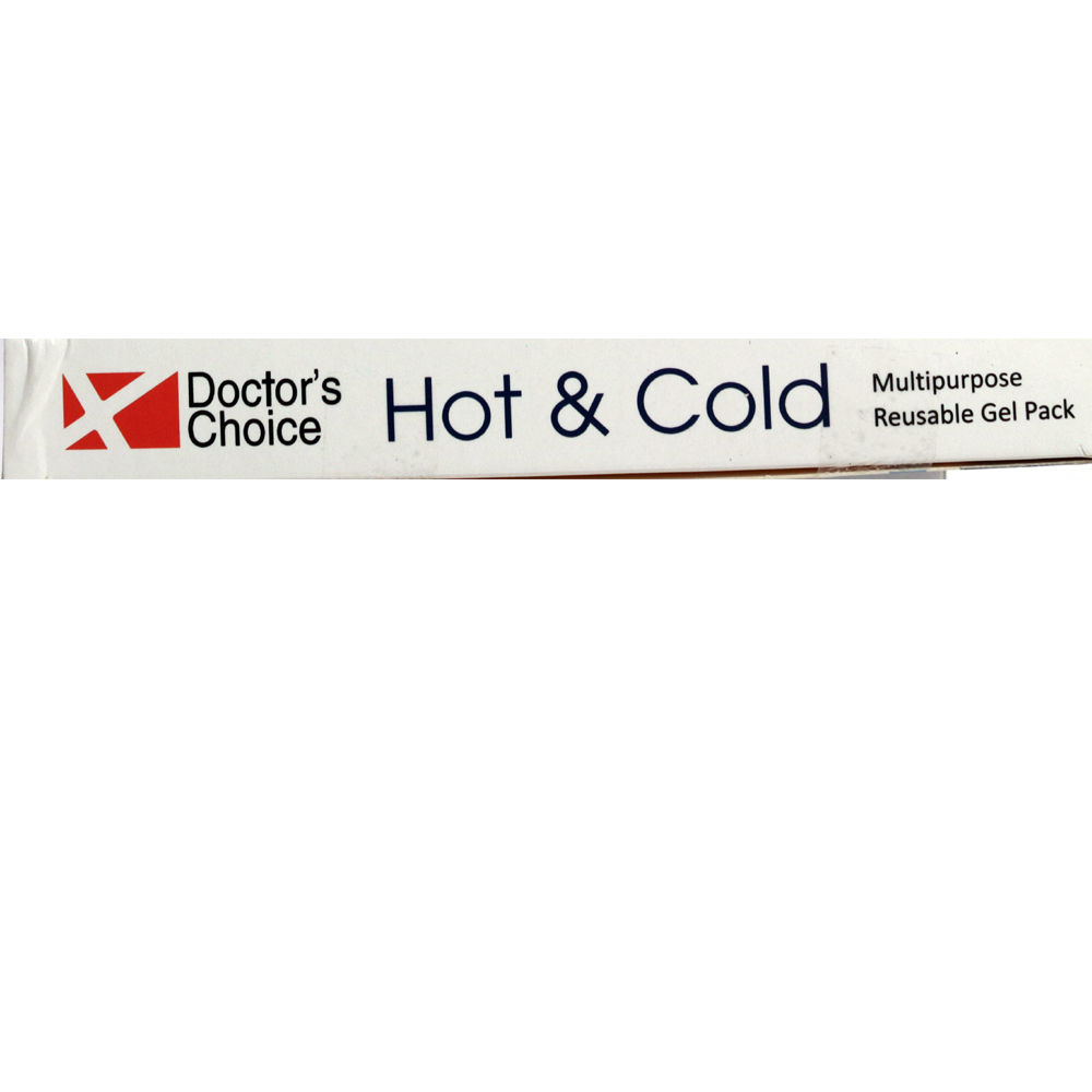 Doctor's Choice Hot & Cold Multi-Purpose Reusable Gel Pack Large, 1 Count, Pack of 1 