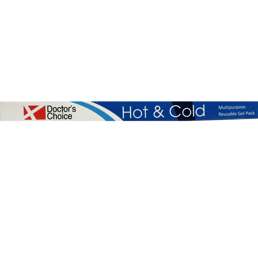Doctor's Choice Hot & Cold Multi-Purpose Reusable Gel Pack Large, 1 Count, Pack of 1 