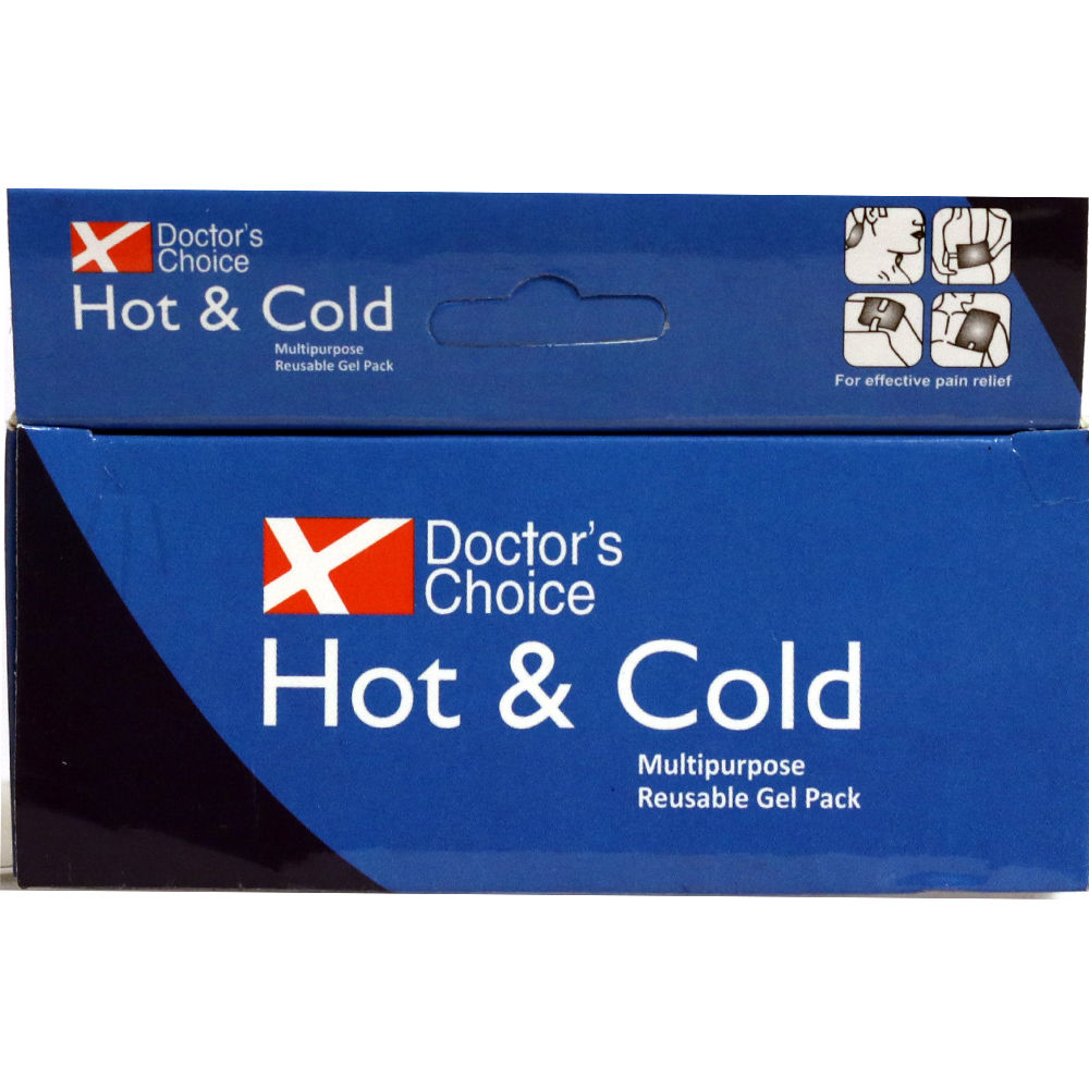 Doctor's Choice Hot & Cold Gel Pack Medium, 1 Count, Pack of 1 