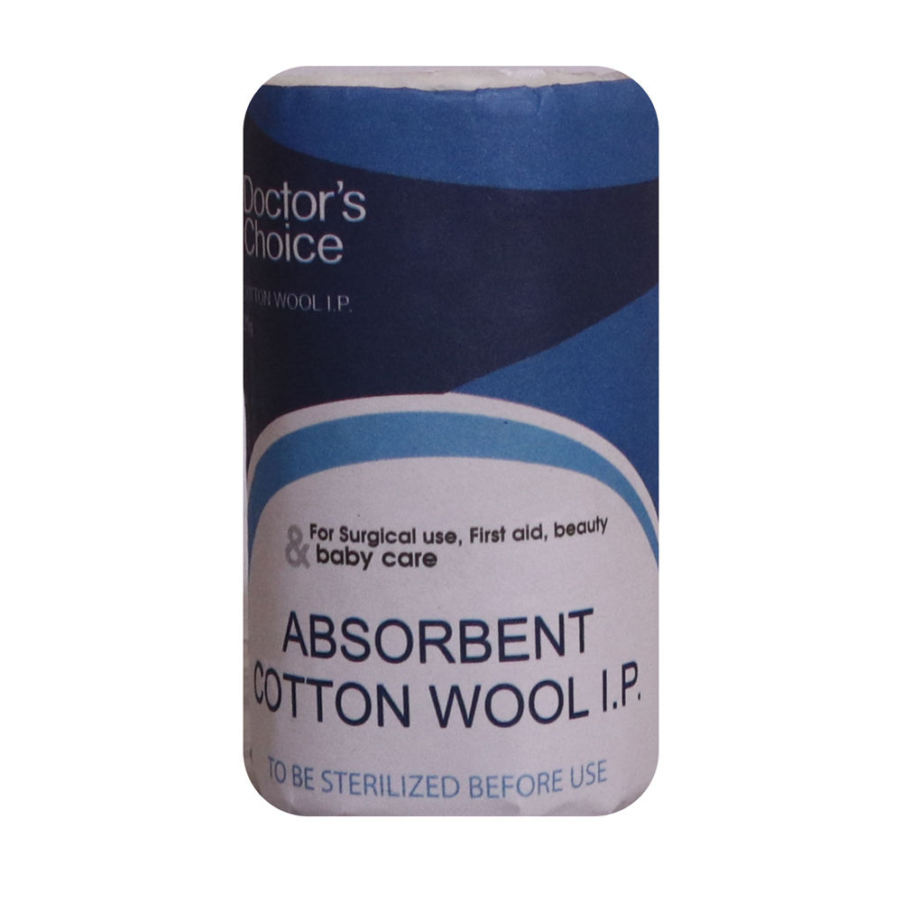 Doctor's Choice Absorbent Cotton Wool I.P., 25 gm, Pack of 1 