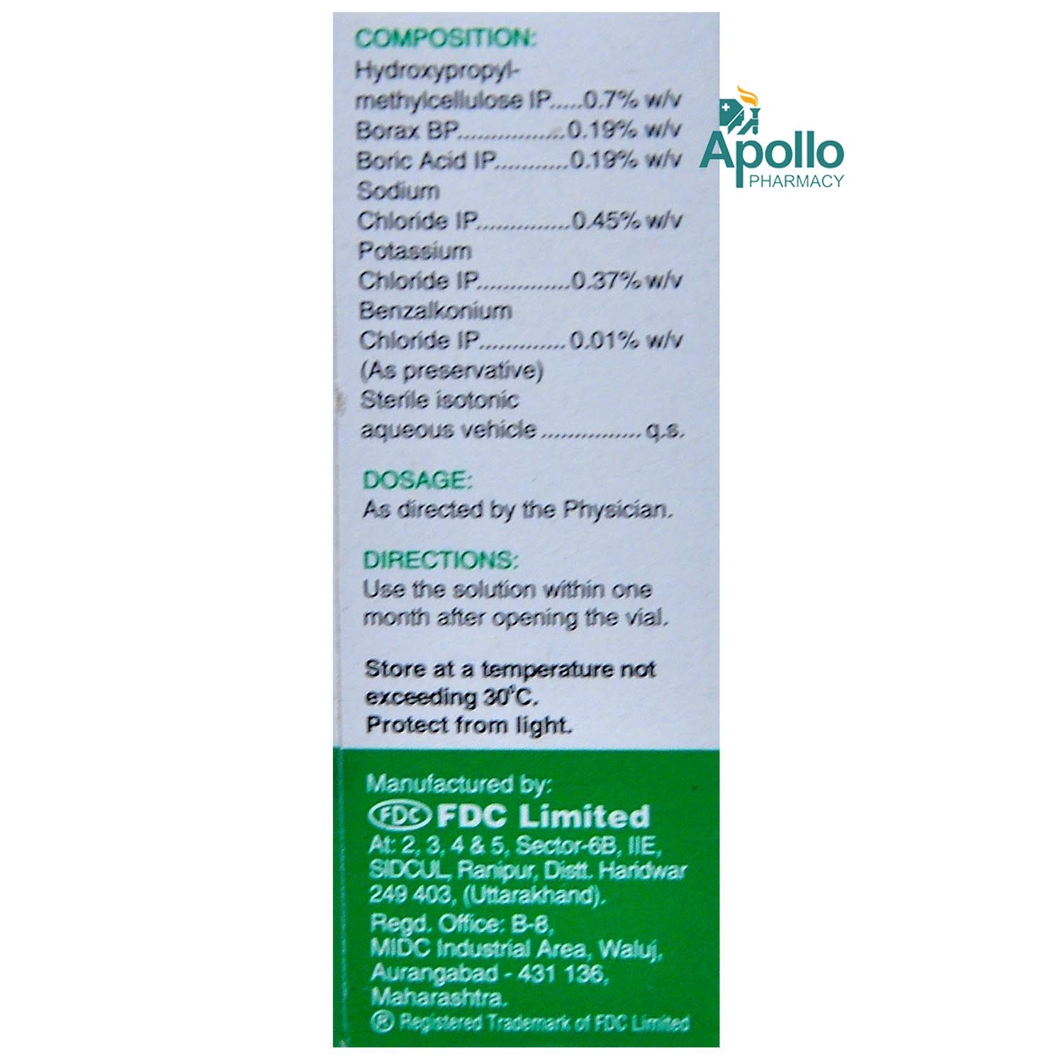 MOISOL EYE DROPS 5ML Price, Uses, Side Effects, Composition Apollo