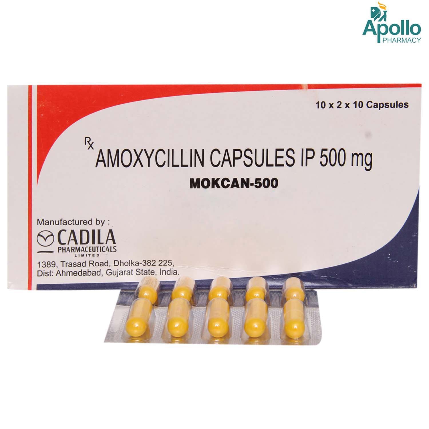 500mg Of Amoxicillin